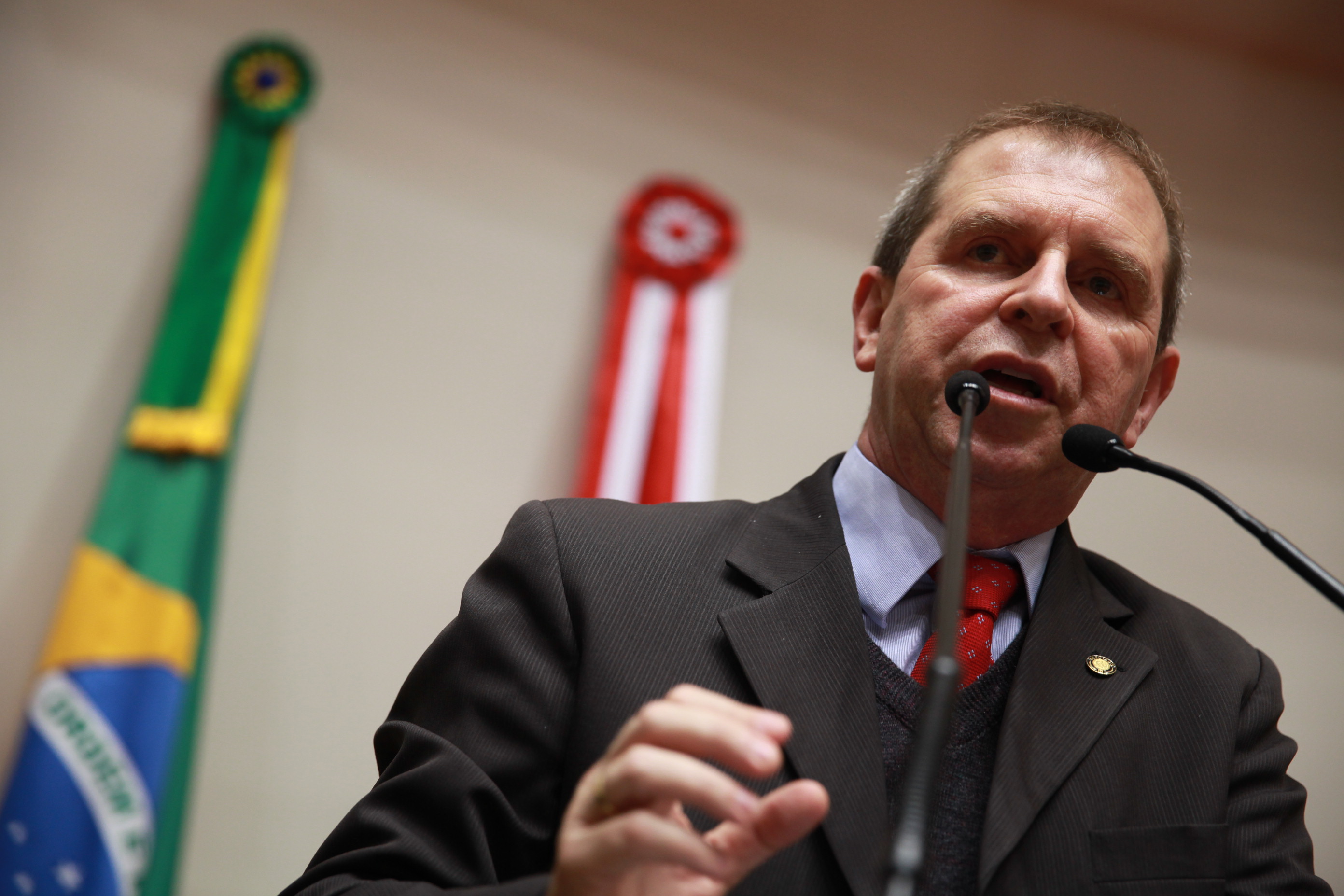 Sessão Ordinária - Plenário Osni Régis - Deputado Maurício Eskudlark (PSD) - Foto: Lucas Gabriel Diniz