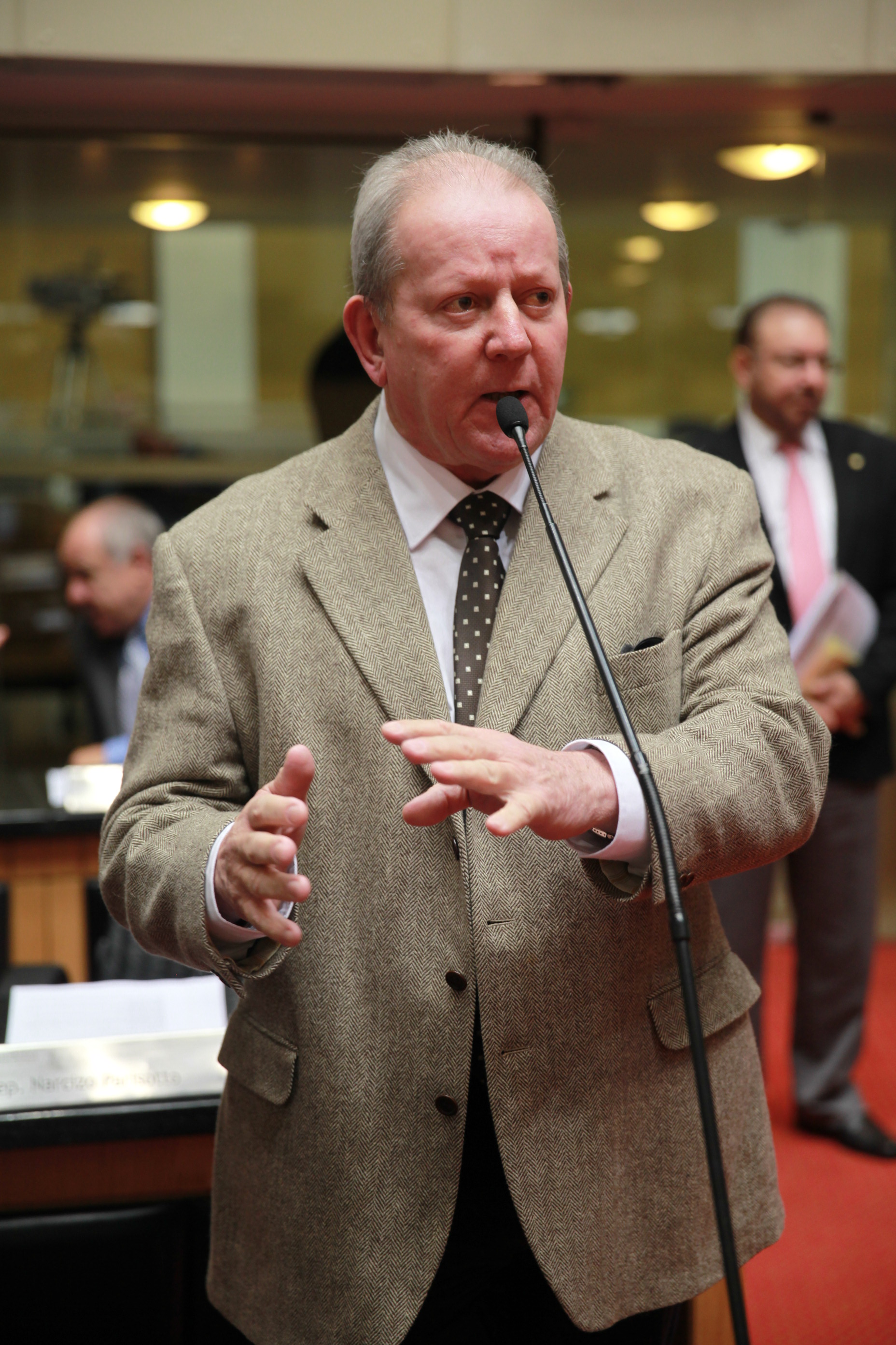 Sessão Ordinária - Plenário Osni Régis - Deputado Marcos Vieira (PSDB) - Foto: Lucas Gabriel Diniz