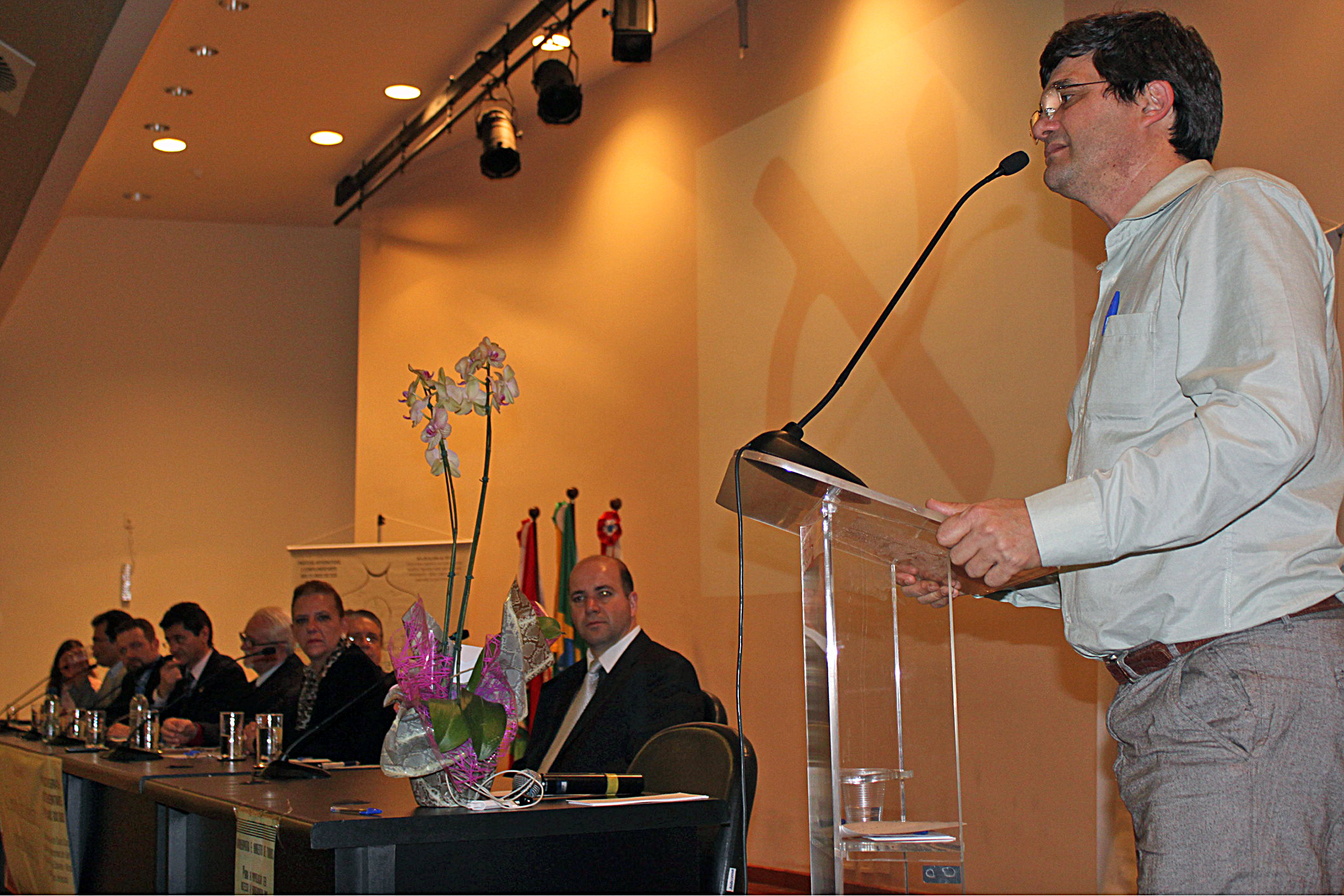 Abertura do II Seminário de Práticas Integrativas e Complementares no SUS da Região Sul. Foto: Luiz Fermino Hames