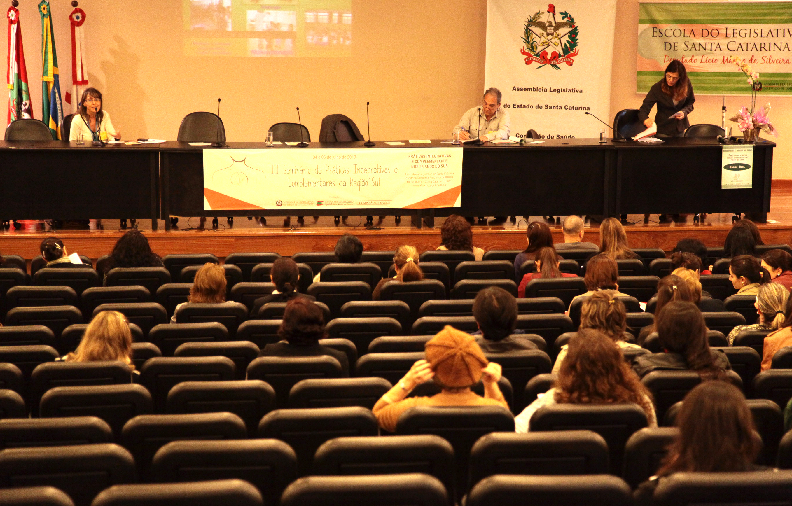II Seminário de Práticas Integrativas e Complementares da Região Sul. Foto: Miriam Zomer