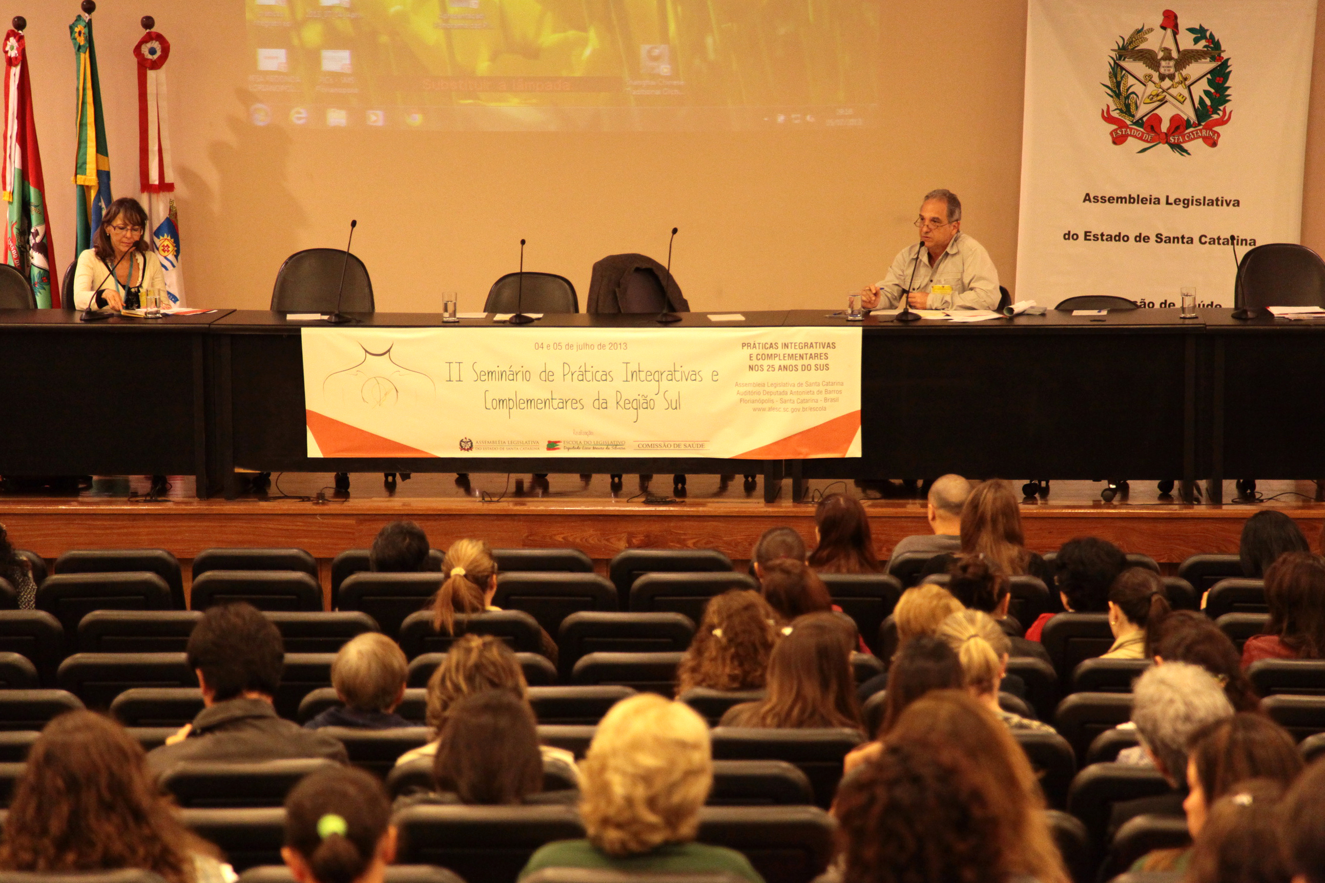 II Seminário de Práticas Integrativas e Complementares da Região Sul. Foto: Miriam Zomer