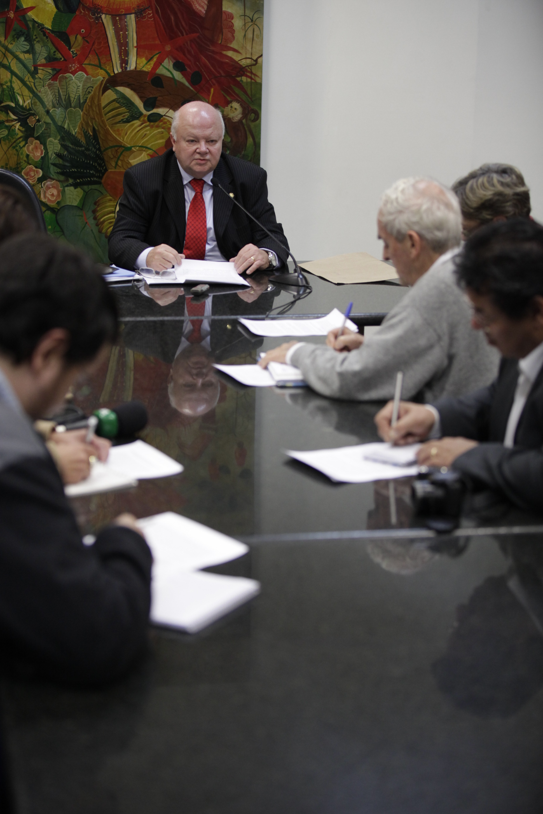 Coletiva com Deputado Renato Hinning - Fotos: Carlos Killian