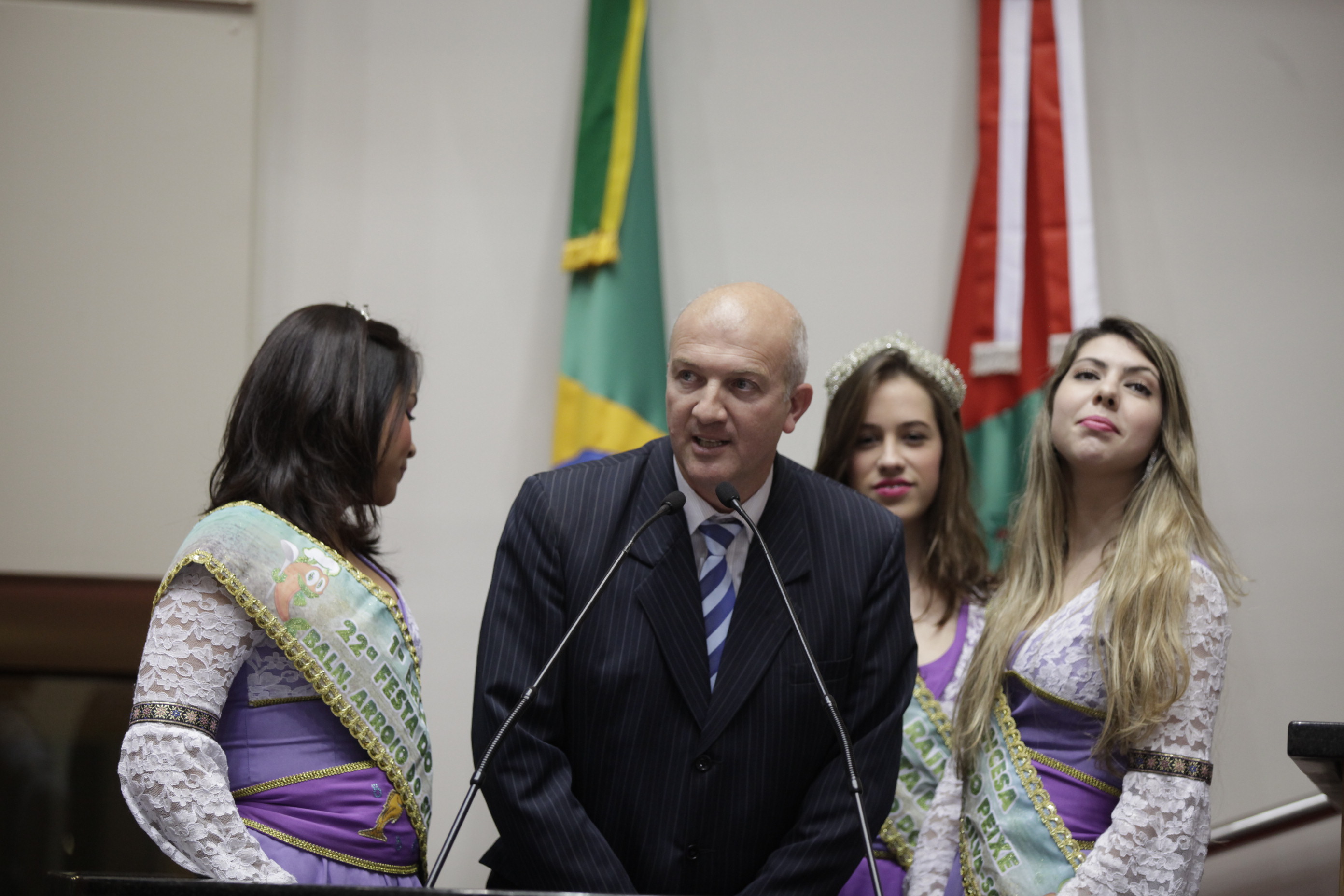 Prefeito de Balneário Arroio Silva Evandro Scaini - Foto: Carlos Killian
