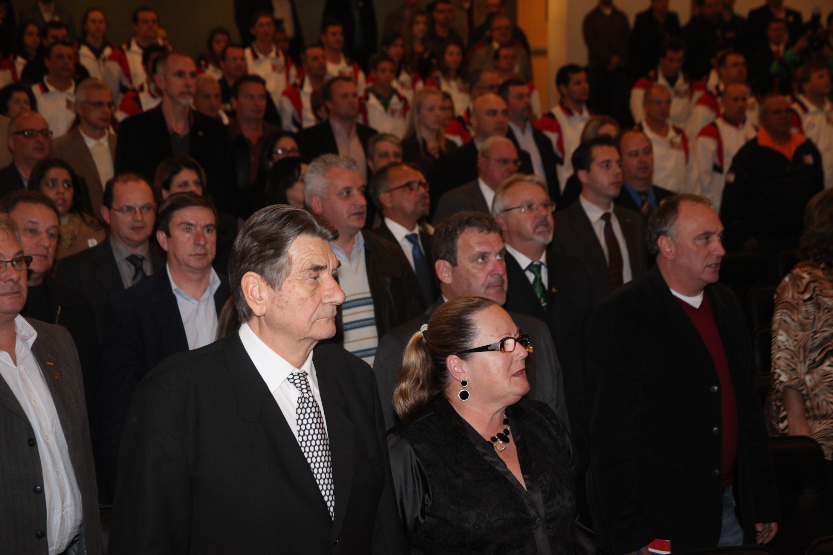 Ato Solene em comemoração à quinquagésima terceira edição dos Jogos Abertos de Santa Catarina e Lançamento oficial dos 53ºs JASC. Foto: Fábio Queiroz