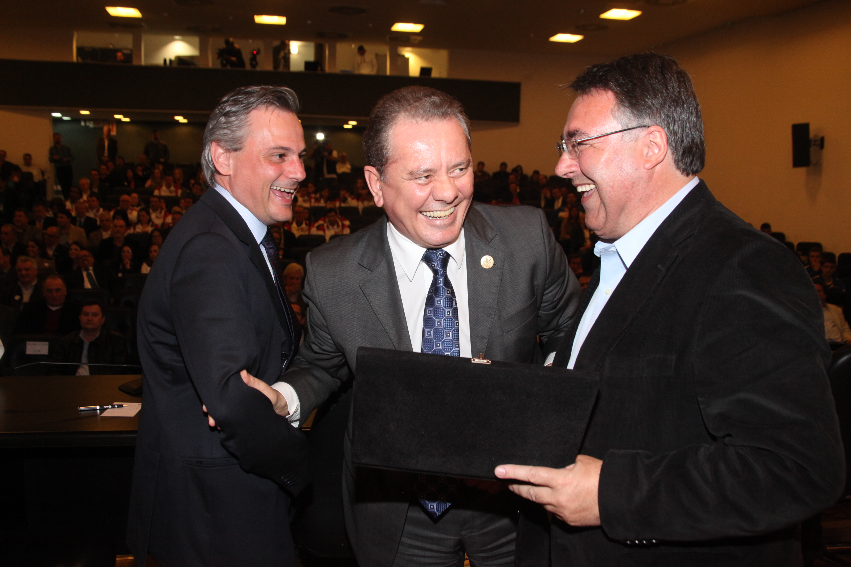 Ato Solene em comemoração à quinquagésima terceira edição dos Jogos Abertos de Santa Catarina e Lançamento oficial dos 53ºs JASC. Foto: Fábio Queiroz