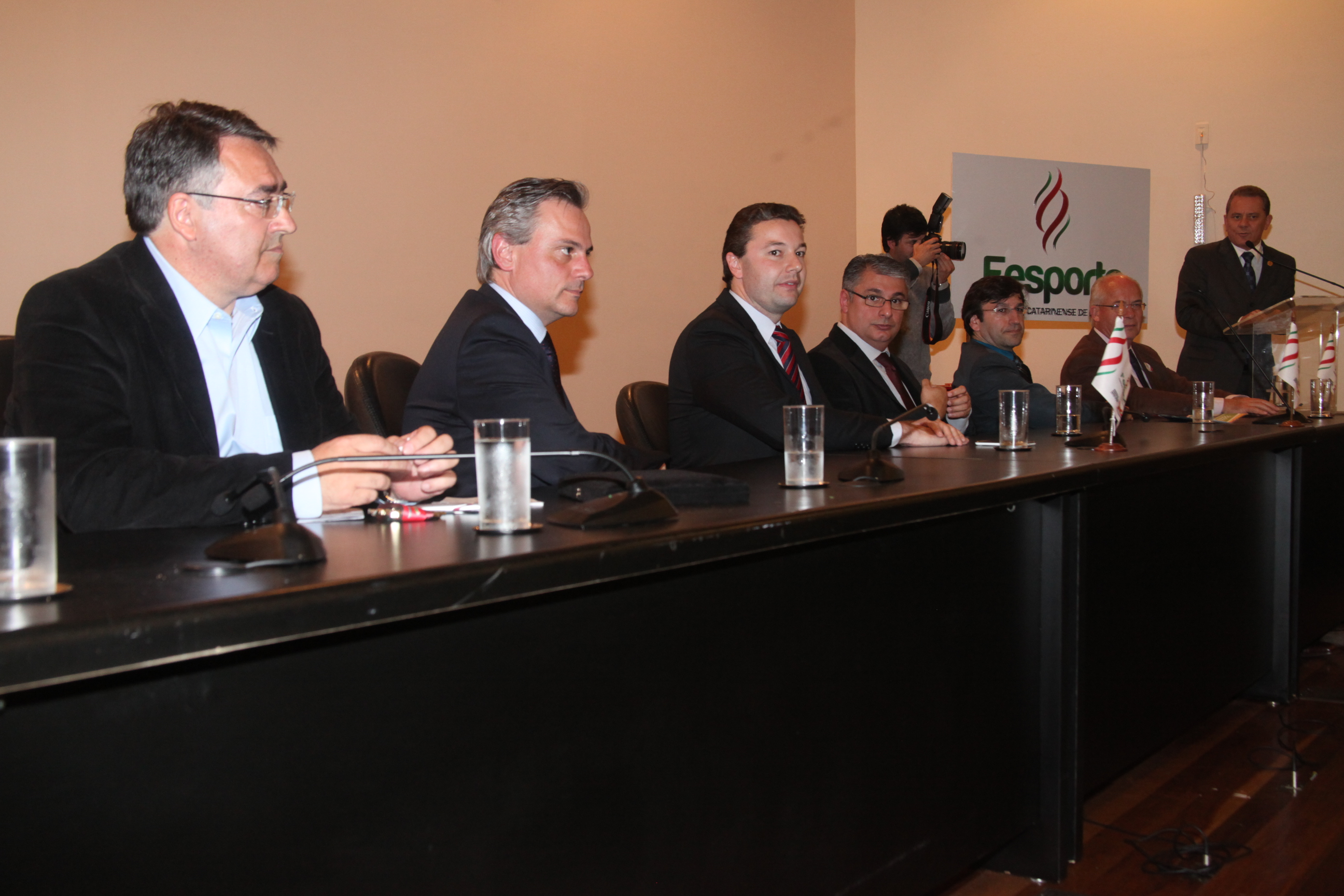 Ato Solene em comemoração à quinquagésima terceira edição dos Jogos Abertos de Santa Catarina e Lançamento oficial dos 53ºs JASC. Foto: Fábio Queiroz