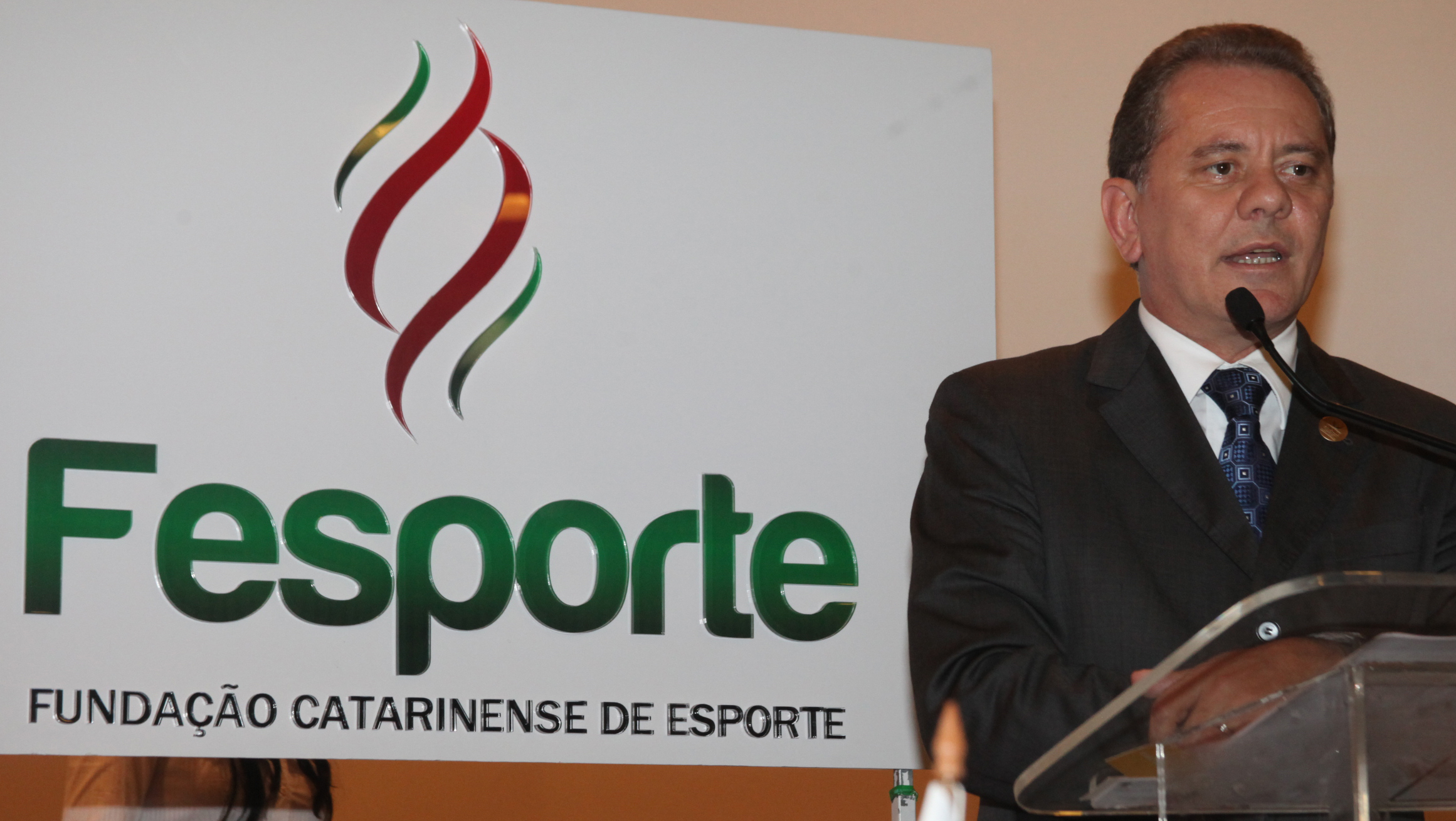 Ato Solene em comemoração à quinquagésima terceira edição dos Jogos Abertos de Santa Catarina e Lançamento oficial dos 53ºs JASC. Foto: Fábio Queiroz