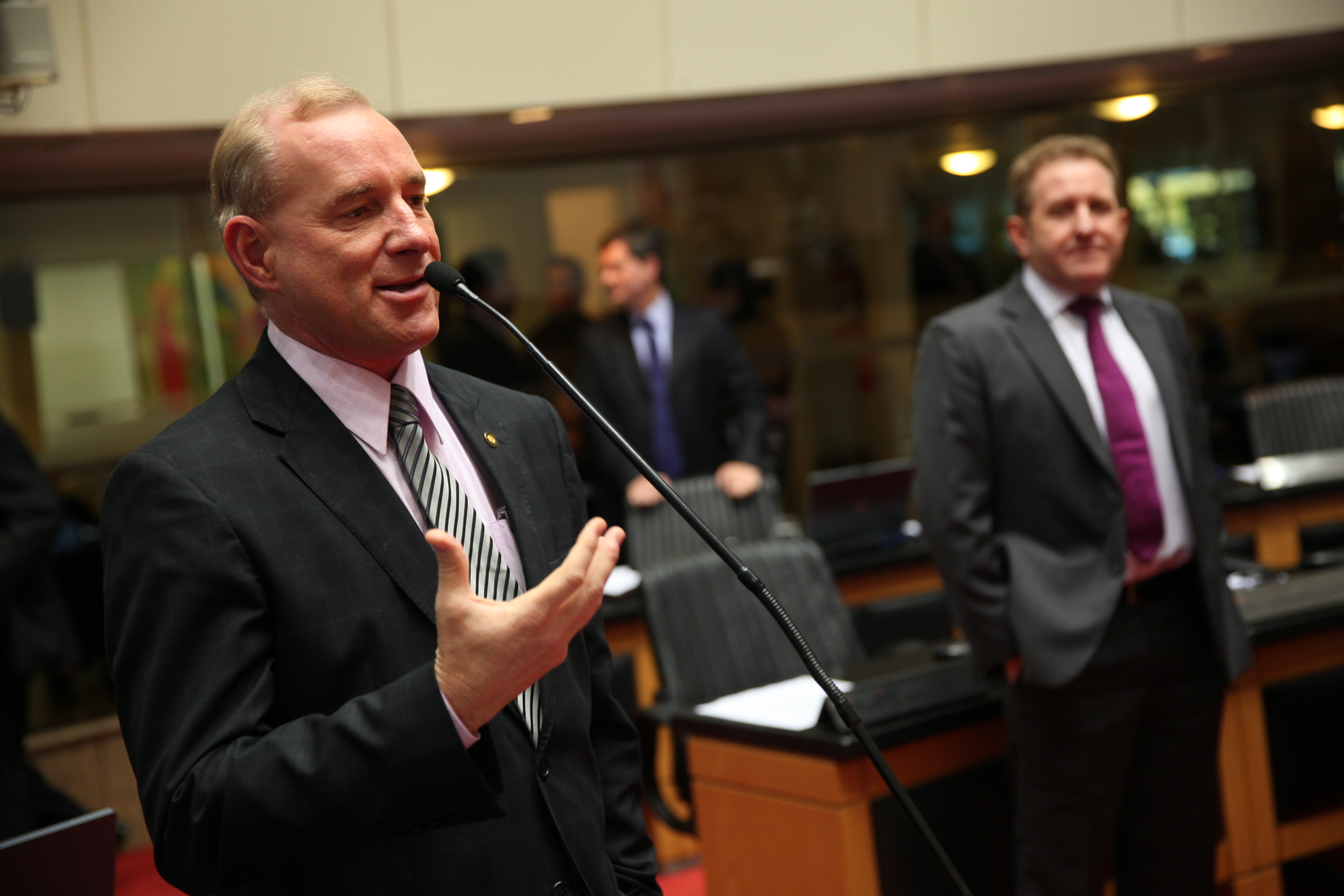 Sessão Ordinária - Plenário Osni Régis - Deputado: Aldo Schneider (PMDB) - Foto: Lucas Gabriel Diniz