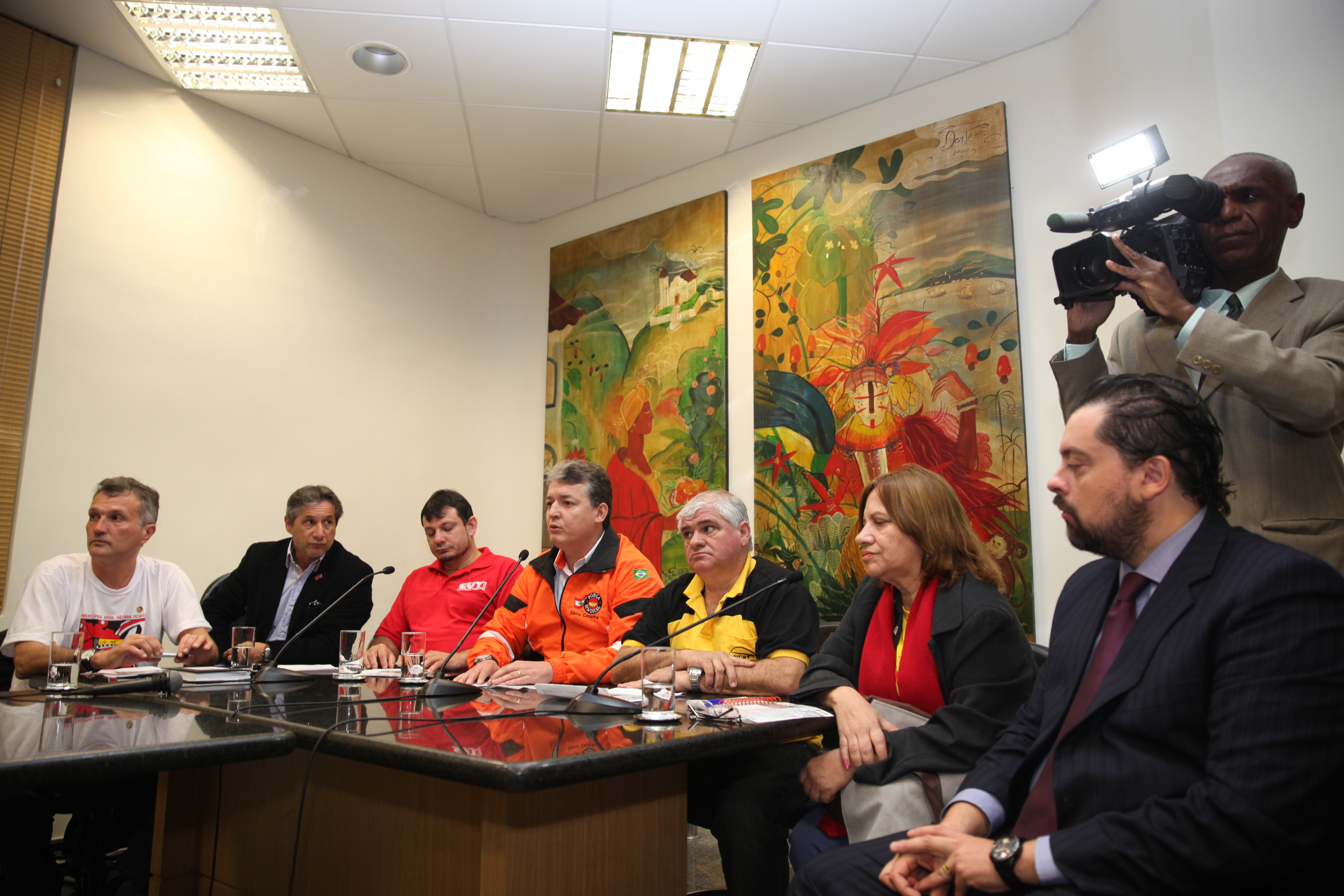 Coletiva Centrais Sindical  - Fotógrafo - Alberto Neves