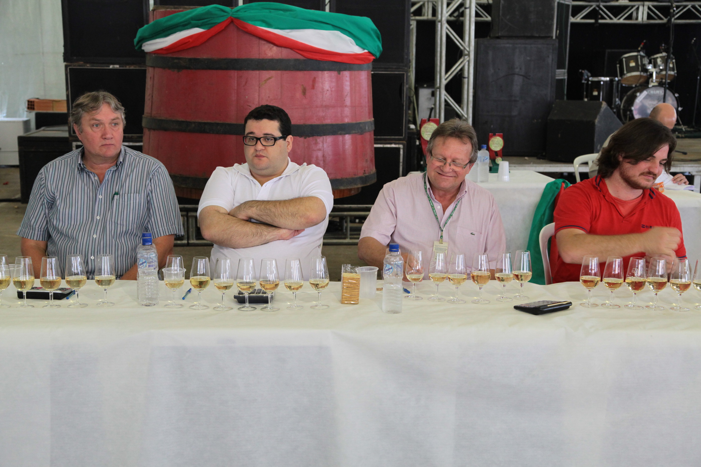 Segundo dia da VIII Festa do Vinho Goethe - Pedras Grandes. Concurso do Vinho Goethe. Foto: Miriam Zomer