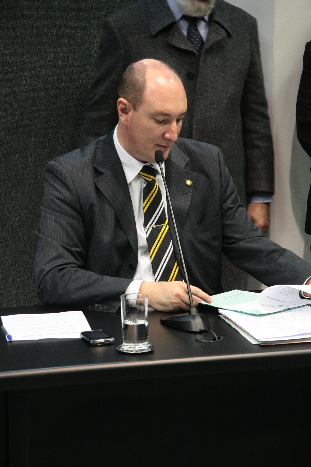 Comissão de Constituição e Justiça. Dep. Mauro de Nadal Foto: Eduardo Guedes de Oliveira
