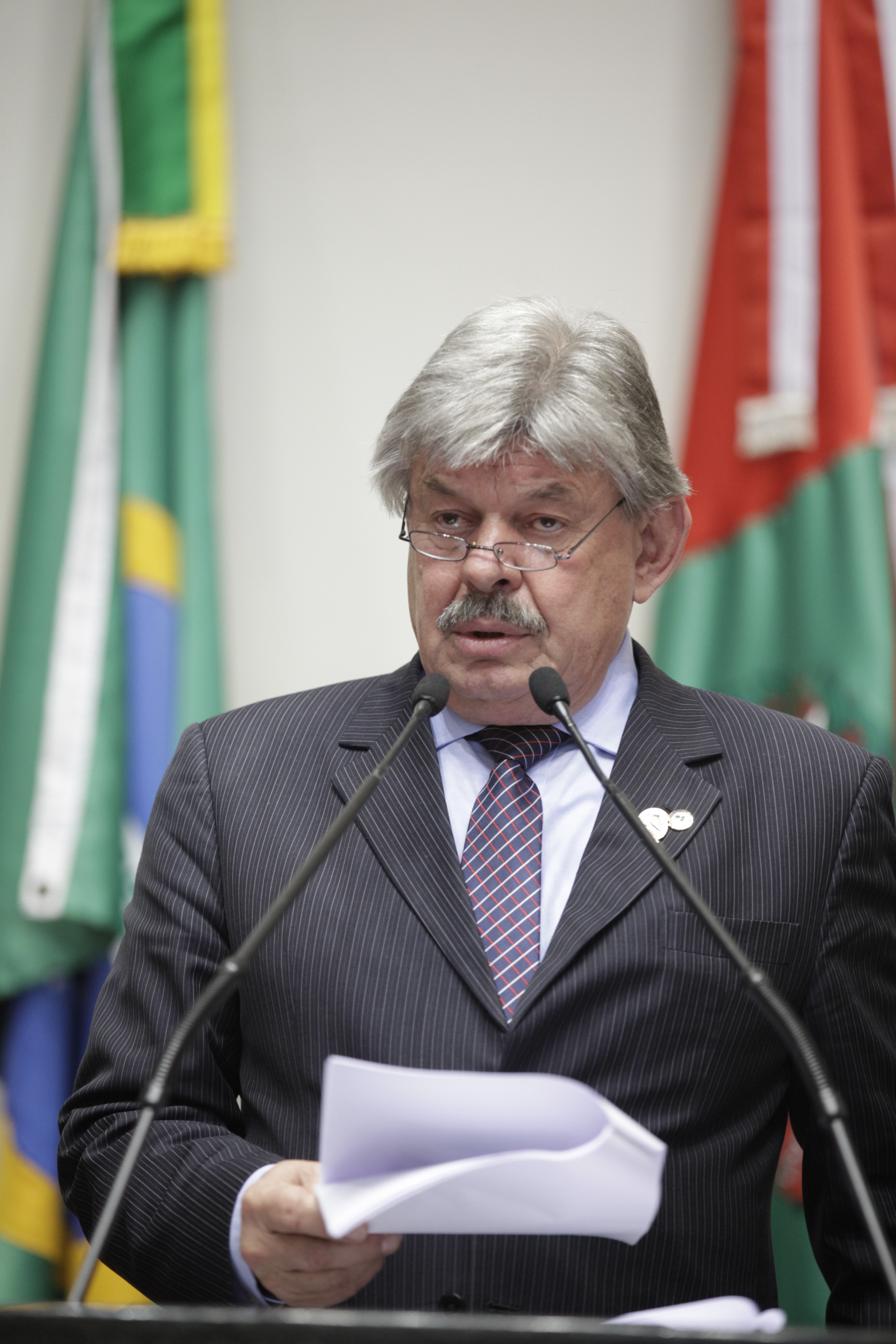 Sessão Ordinária - Plenário Osni Régis. Deputado Reno Caramori (PP). Foto: Carlos Kilian