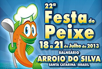 Vento e chuva adiam abertura da Festa do Peixe de Balneário Arroio do Silva