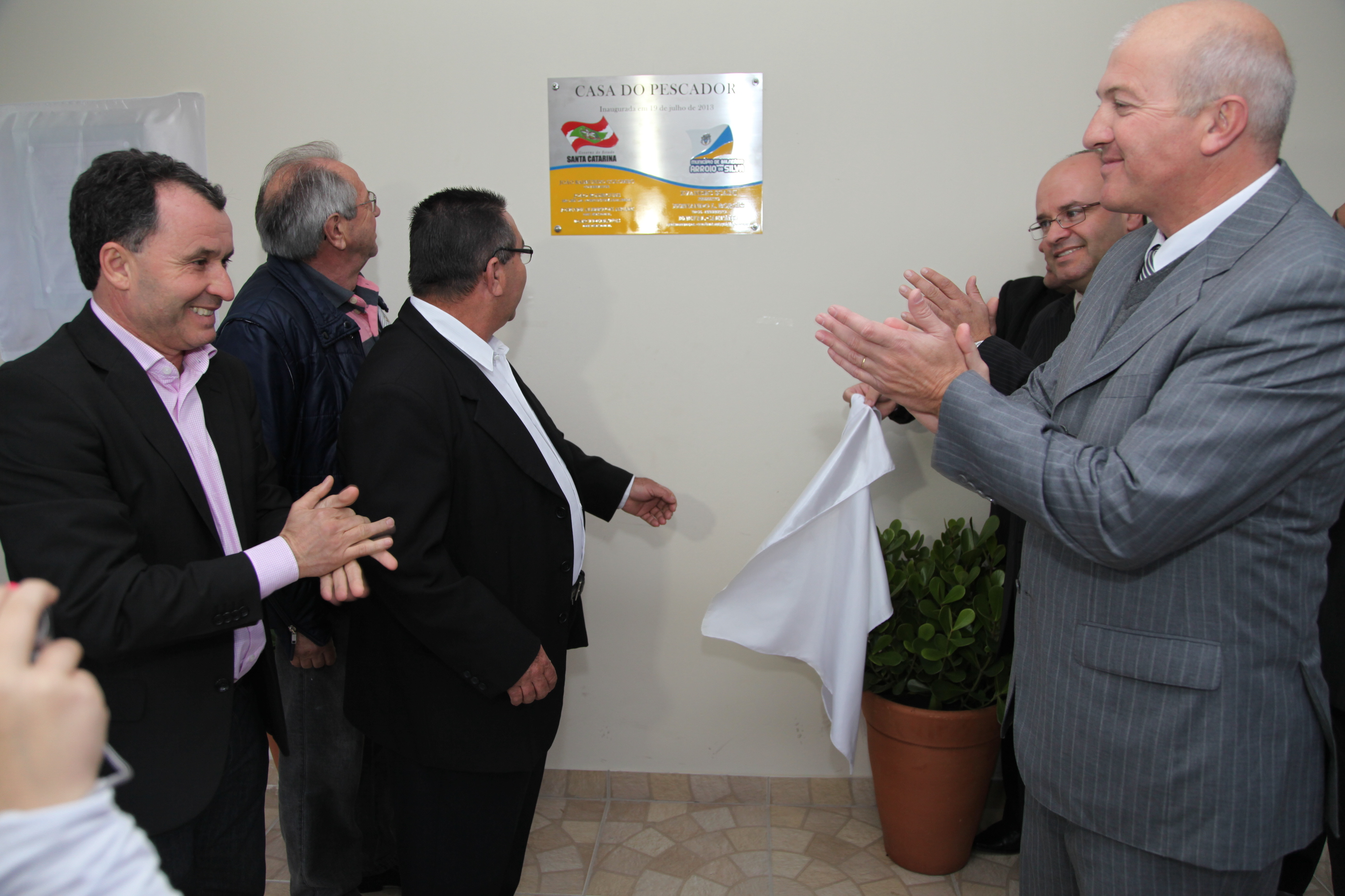 Inauguração da Casa do Pescador