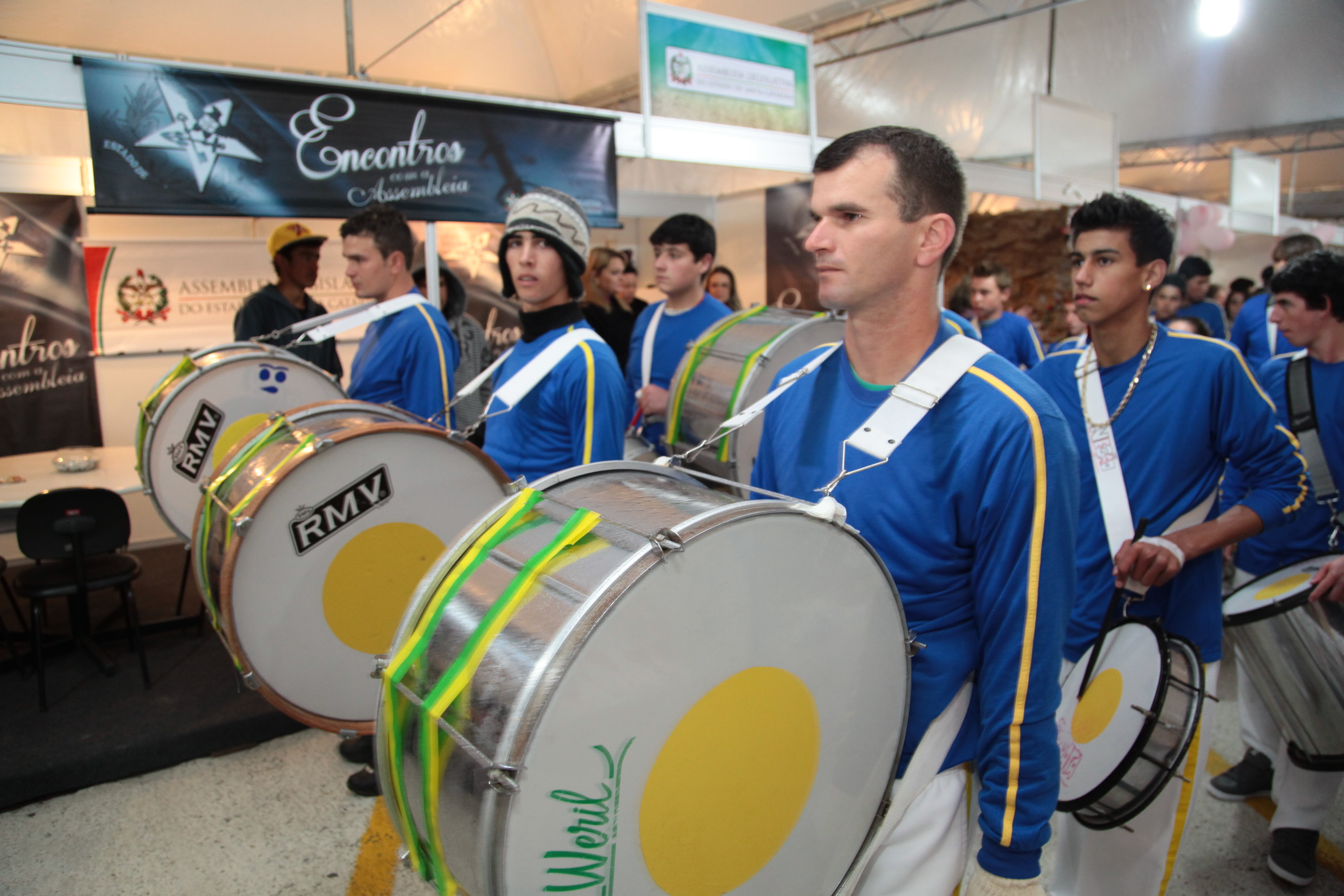 Abertura Oficial da 22ª Festa do Peixe em Arroio do Silva. Desfile da Fanfarra. Foto: Miriam Zomer