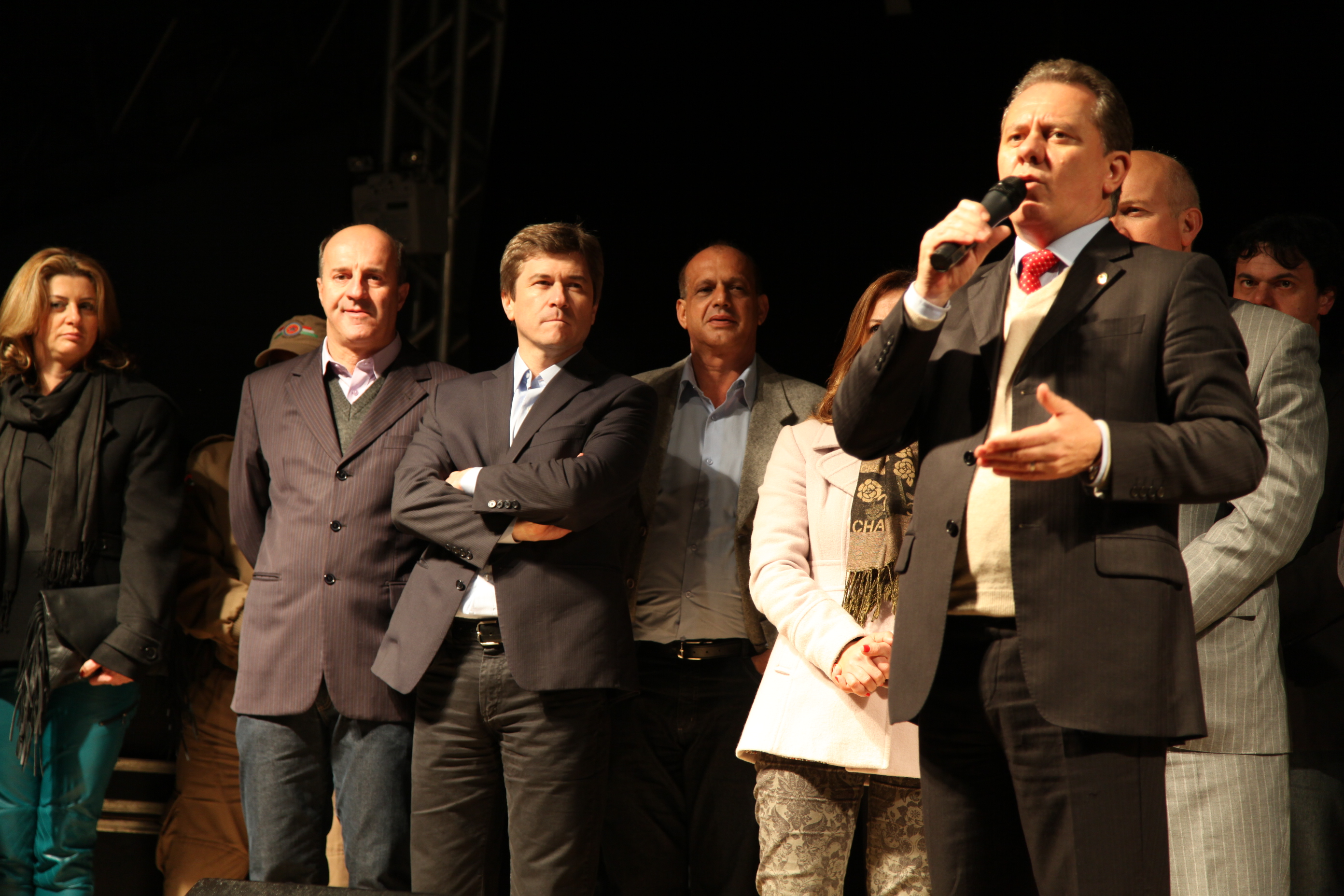 Abertura Oficial da 22ª Festa do Peixe em Arroio do Silva. Foto: Miriam Zomer