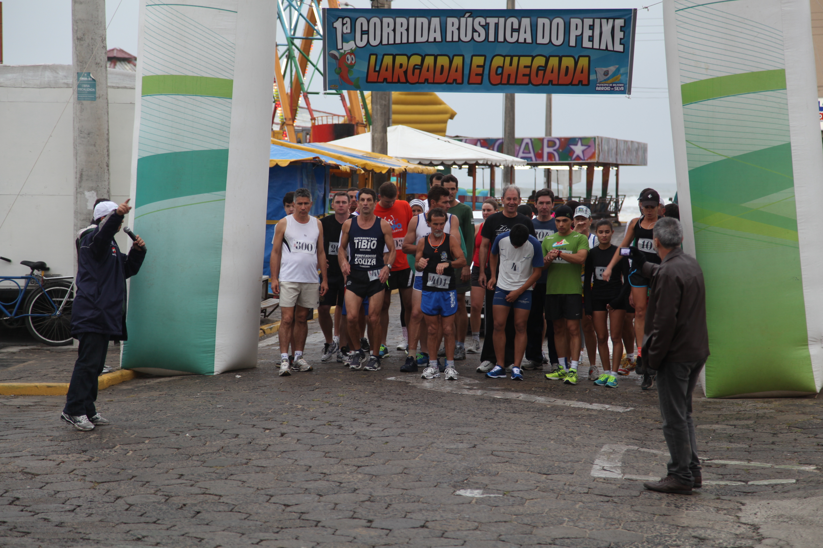 22ª Festa do Peixe em Arroio do Silva. Primeira Corrida Rústica do Peixe.  Foto: Miriam Zomer