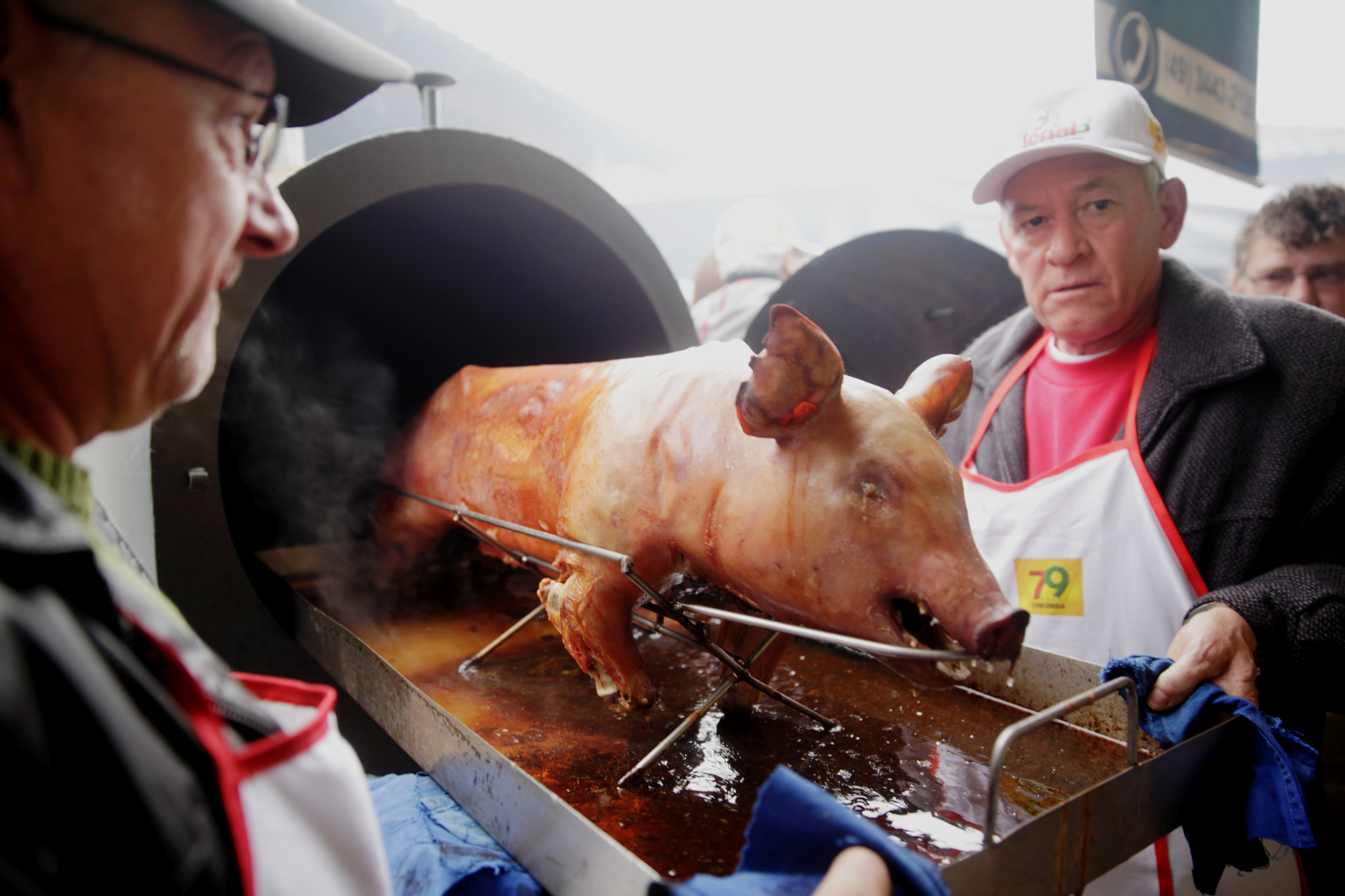 XXVIII Festa Nacional do Leitão Assado na EXPOCONCÓRDIA 2013      Foto Carlos Kilian/Agencia AL