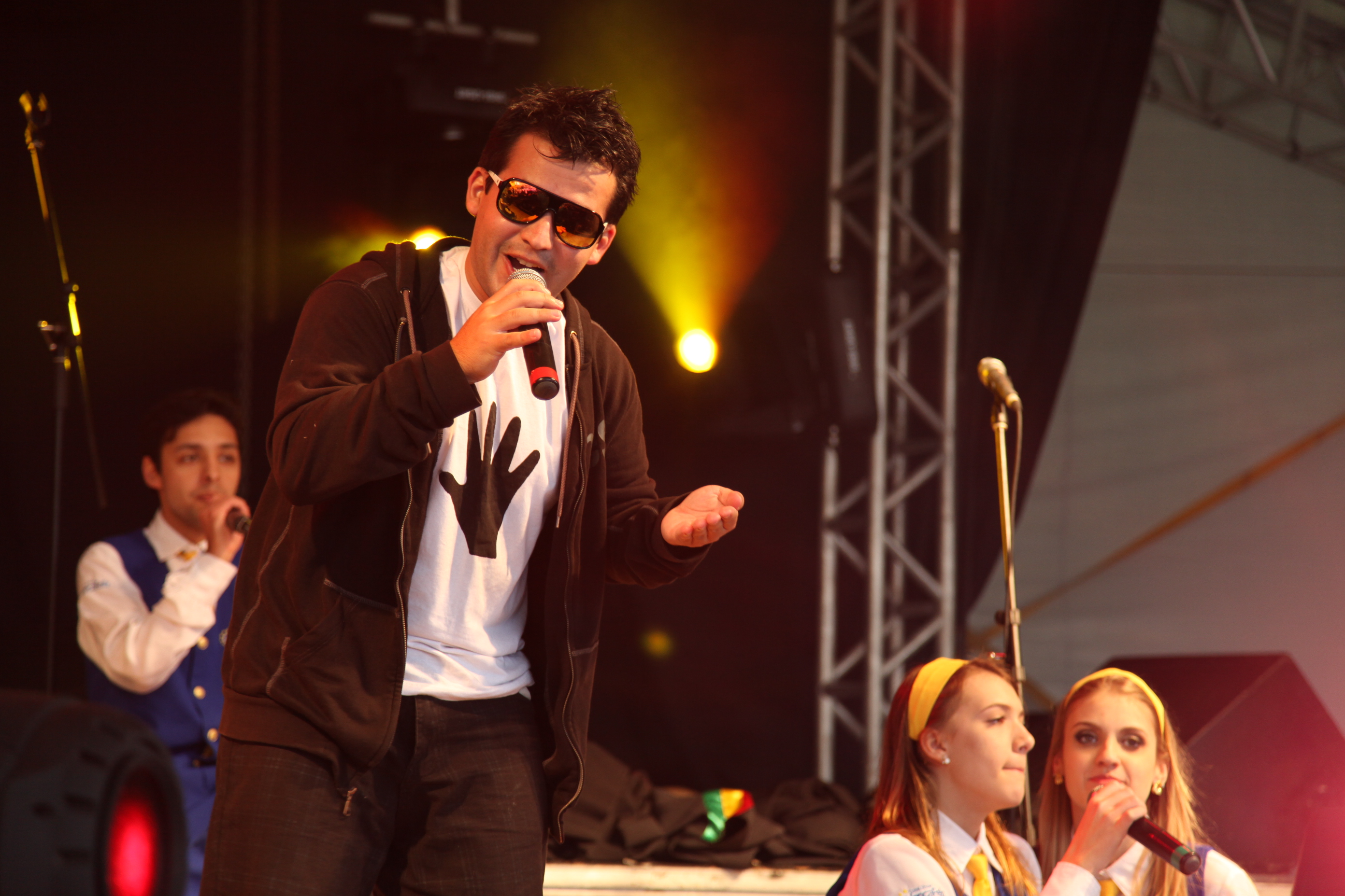 22ª Festa do Peixe em Arroio do Silva - Coral Show Criança Feliz. Foto: Miriam Zomer