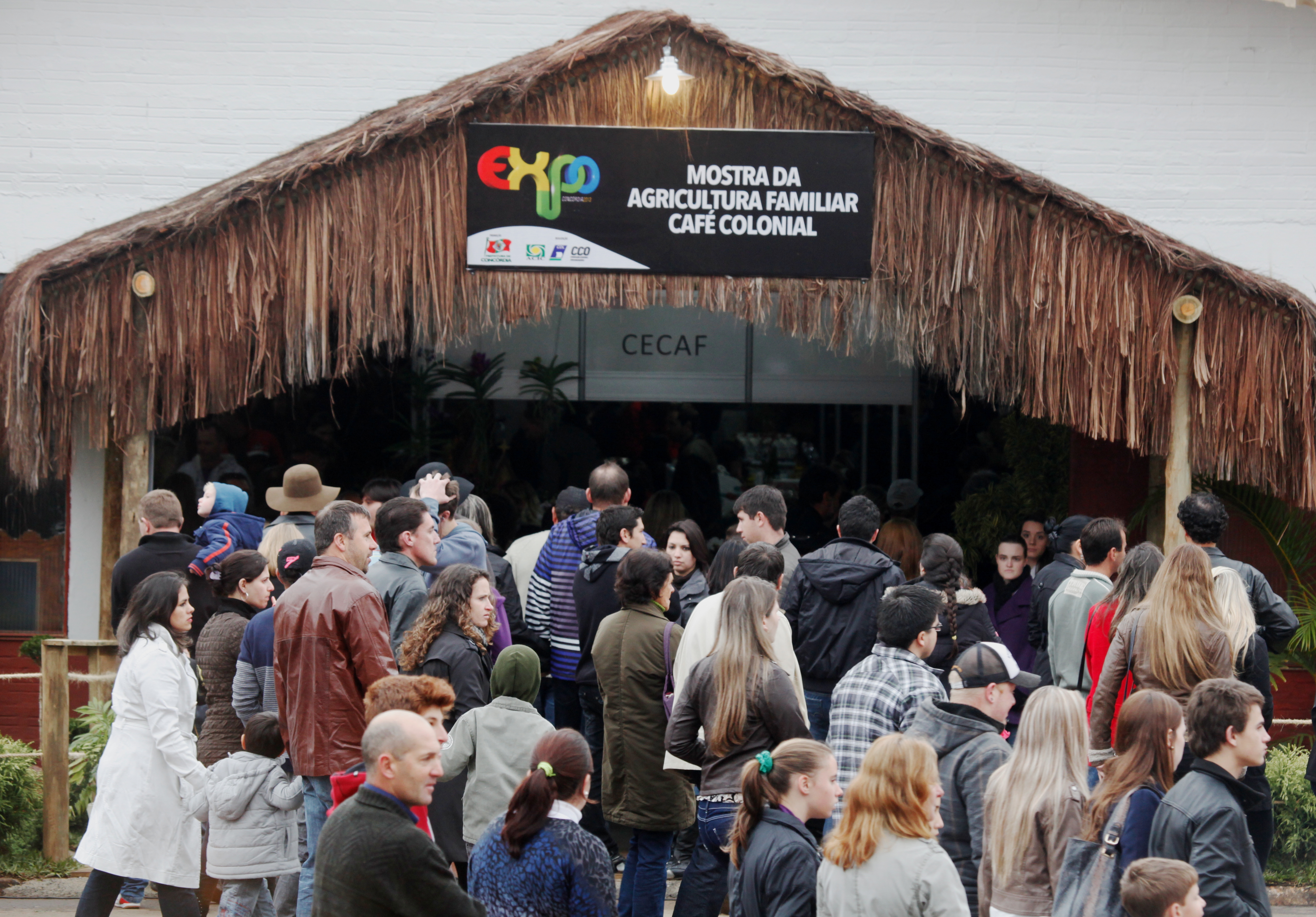 Pavilhão da Agricultura Familiar na EXPOCONCÓRDIA 2013   Foto  Carlos Kilian/Agencia AL