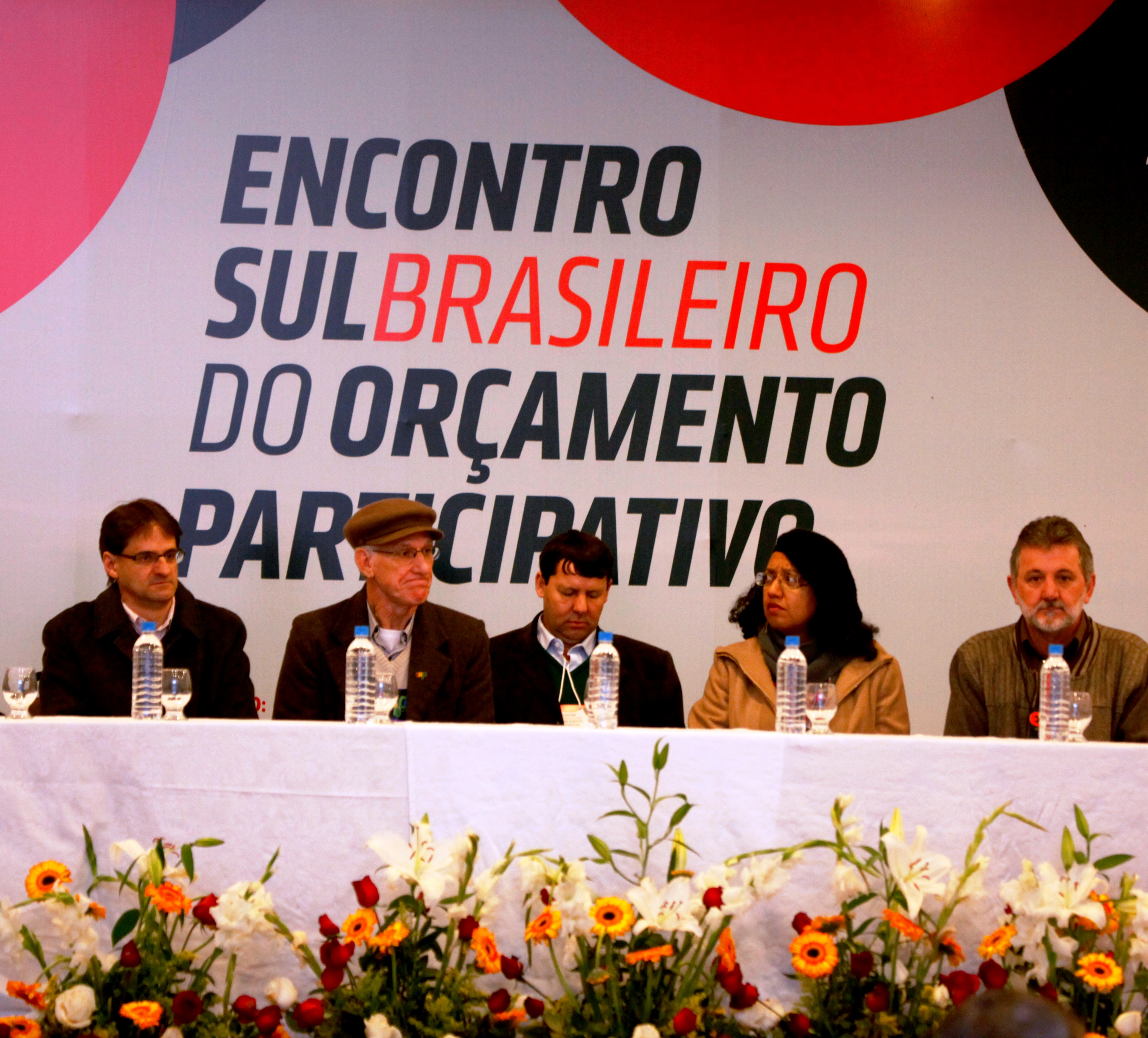 Solenidade de Abertura do Encontro Sul Brasileiro do Orçamento Participativo na EXPOCONCÓRDIA 2013       Foto Carlos Kilian/Agencia AL