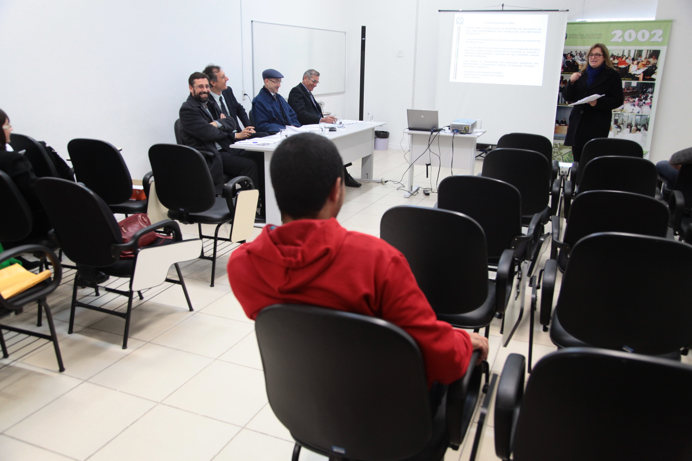 Defesas de Monografias - Escola do Legislativo. Foto: Miriam Zomer