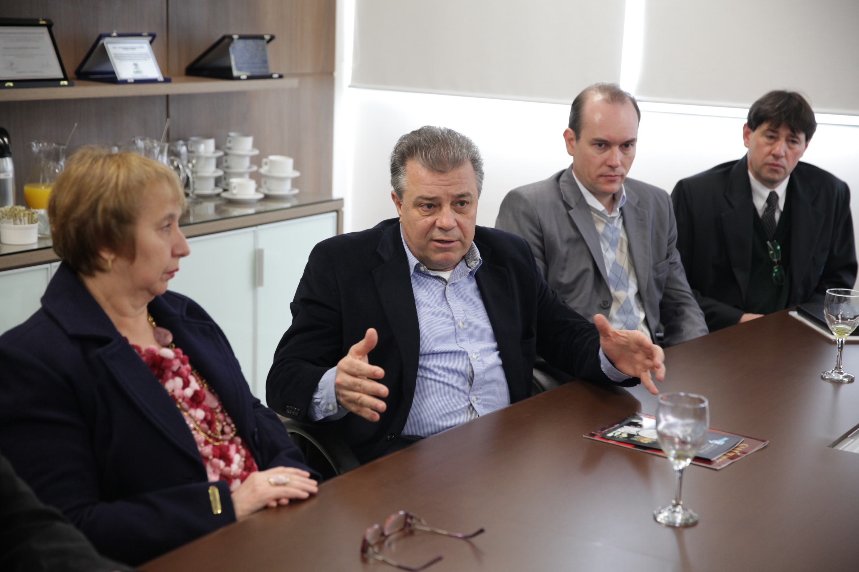 Reunião com a secretária estadual da Saúde - Foto: Lucas Gabriel Diniz