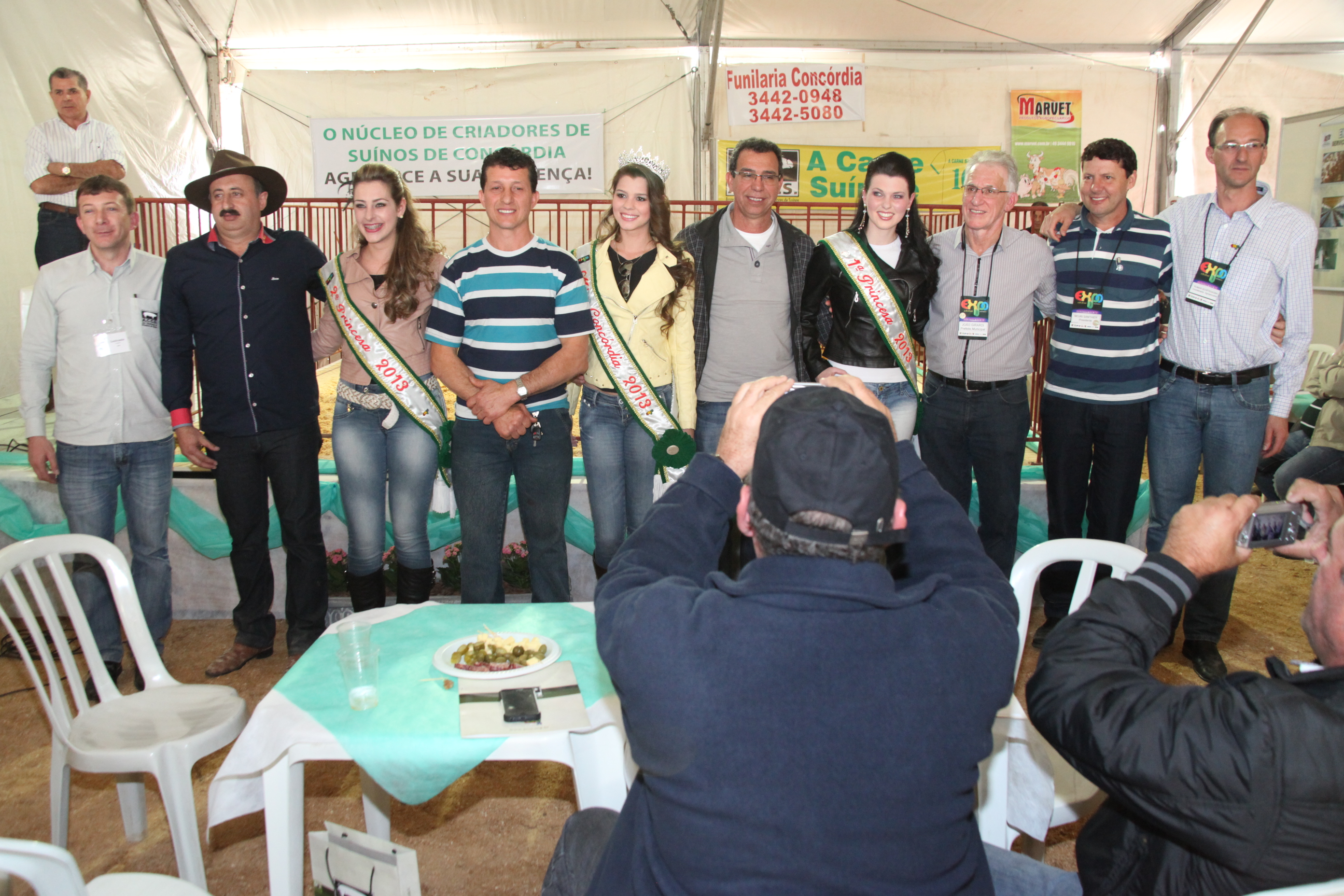 Leilão de suínos na Expo Concórdia. Foto: Fábio Queiroz