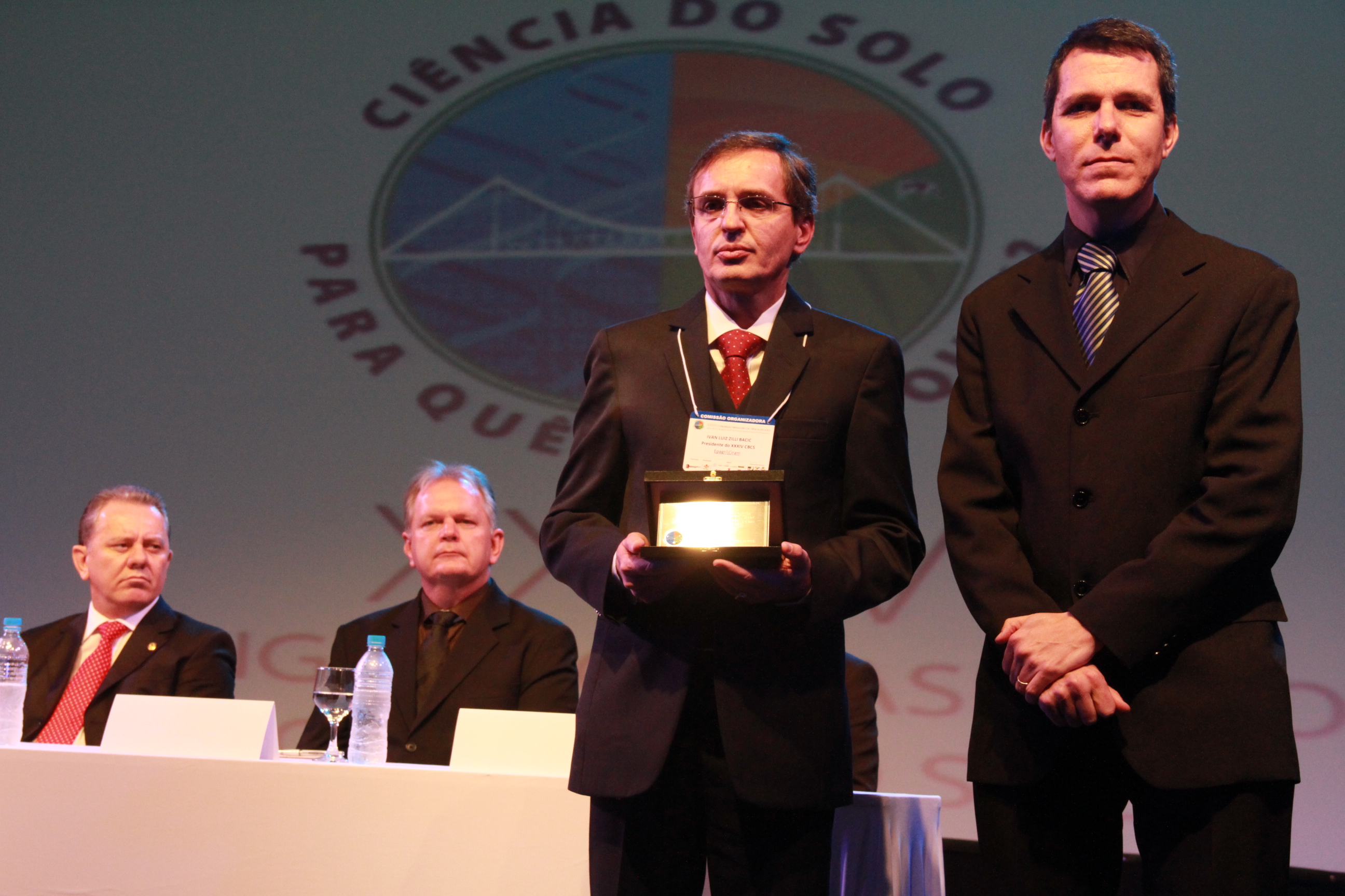 Abertura do XXXIV Congresso Brasileiro de Ciência do Solo. Fotos: Miriam Zomer