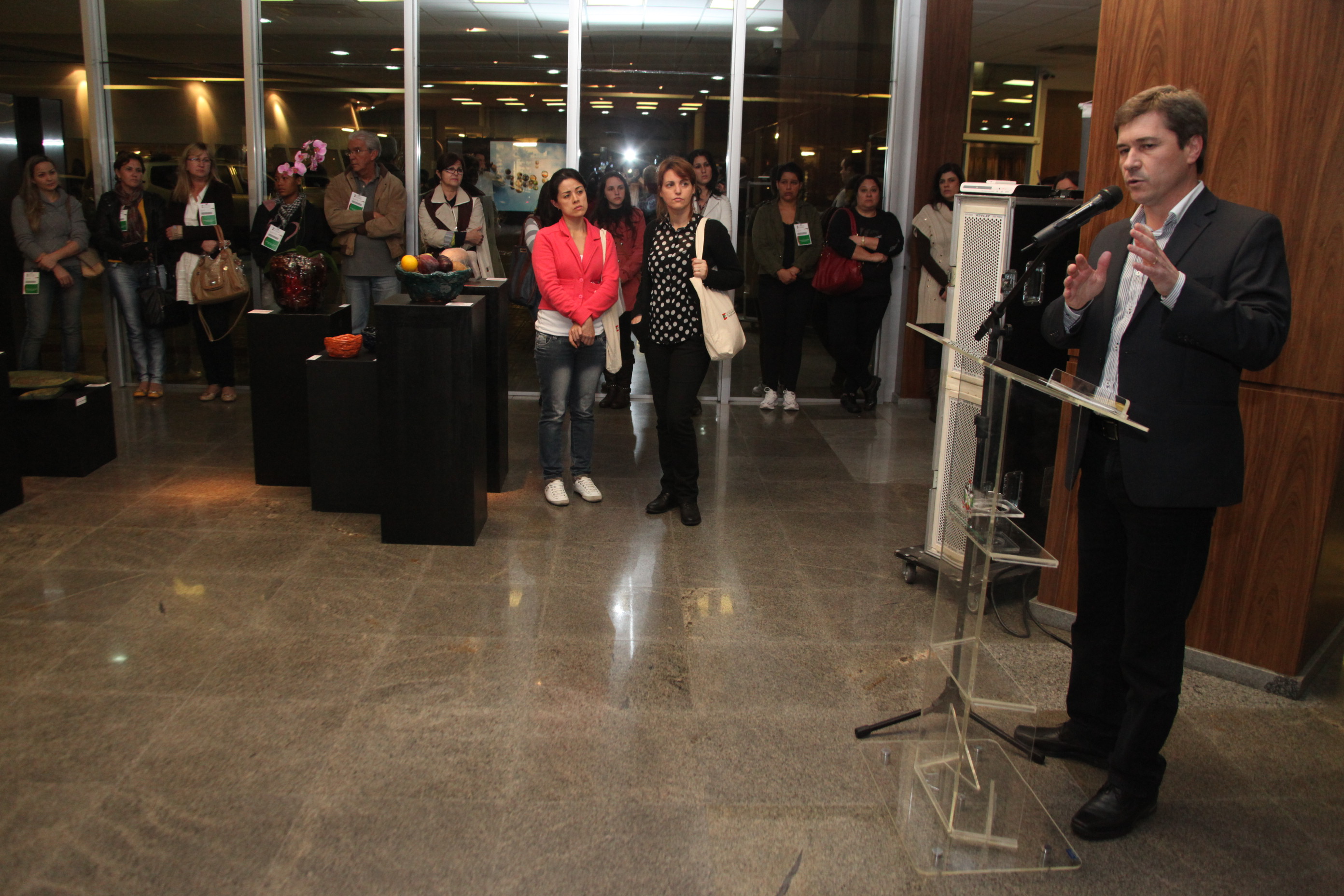 Abertura da Exposição Universo de Agatha Marcelino. Foto: Fábio Queiroz