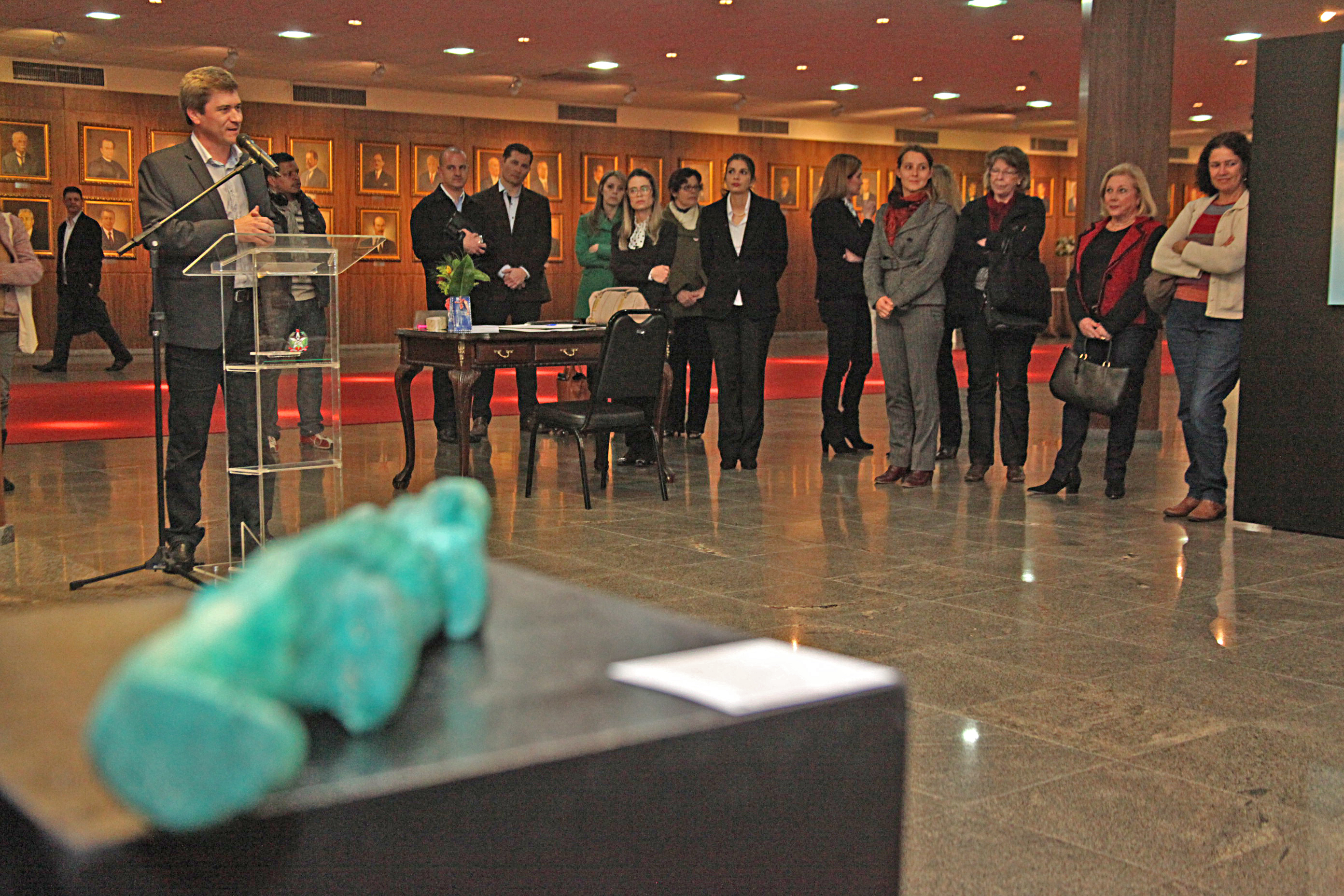 Abertura da Exposição Universo de Agatha Marcelino. Foto: Fábio Queiroz