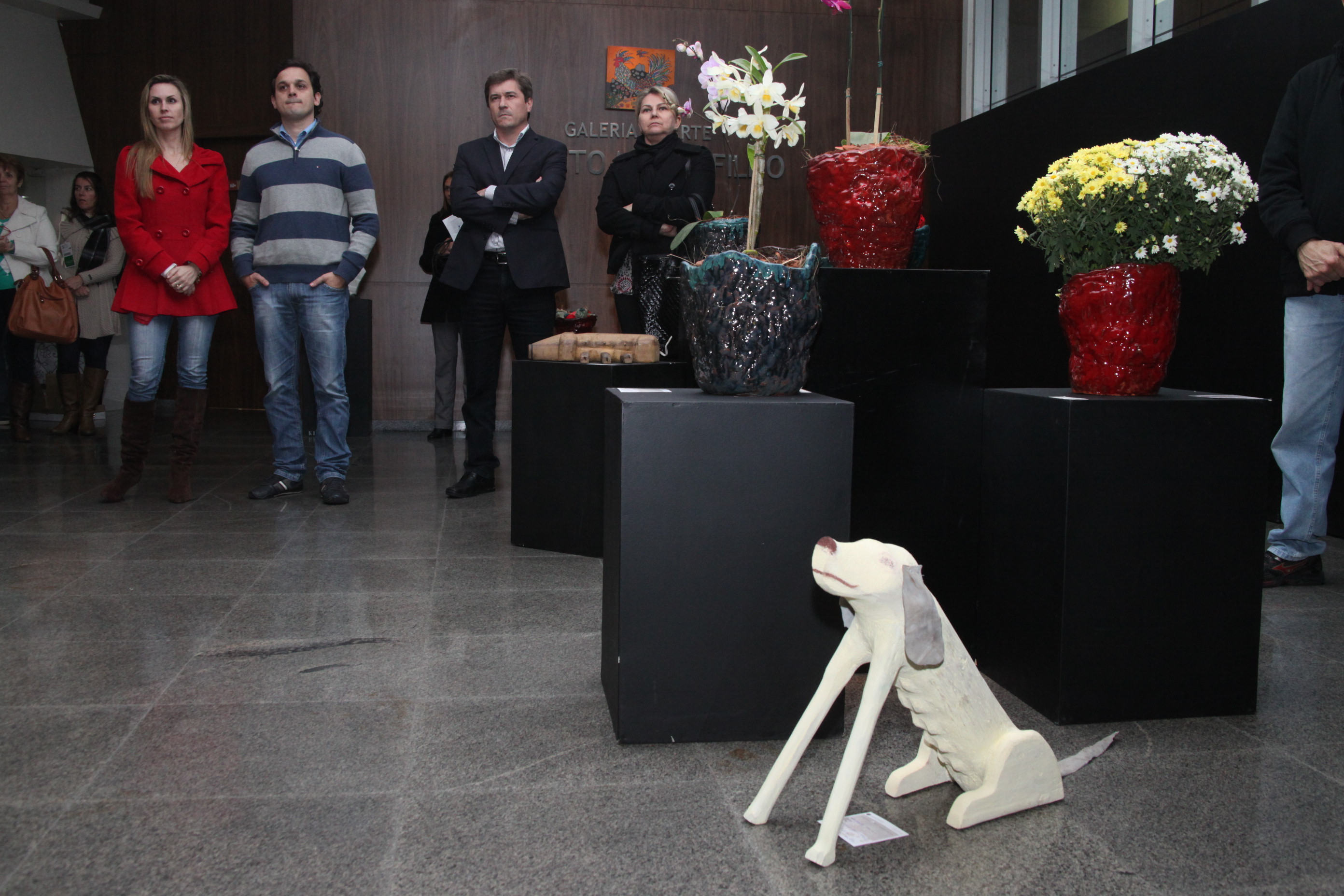 Abertura da Exposição Universo de Agatha Marcelino. Foto: Fábio Queiroz