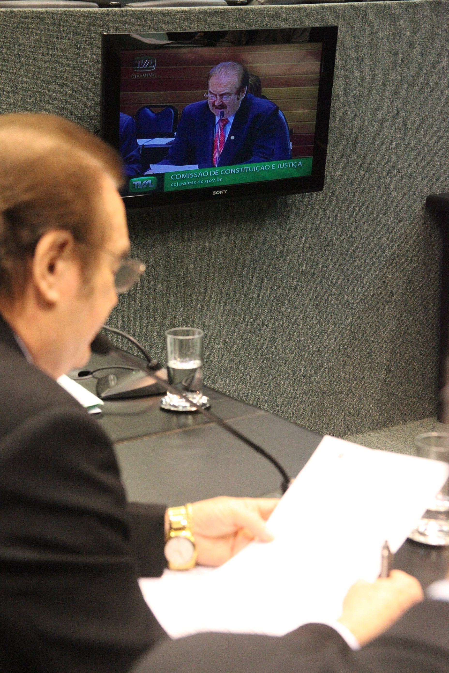 Reunião da Comissão de Constituição e Justiça. Foto: Fábio Queiroz