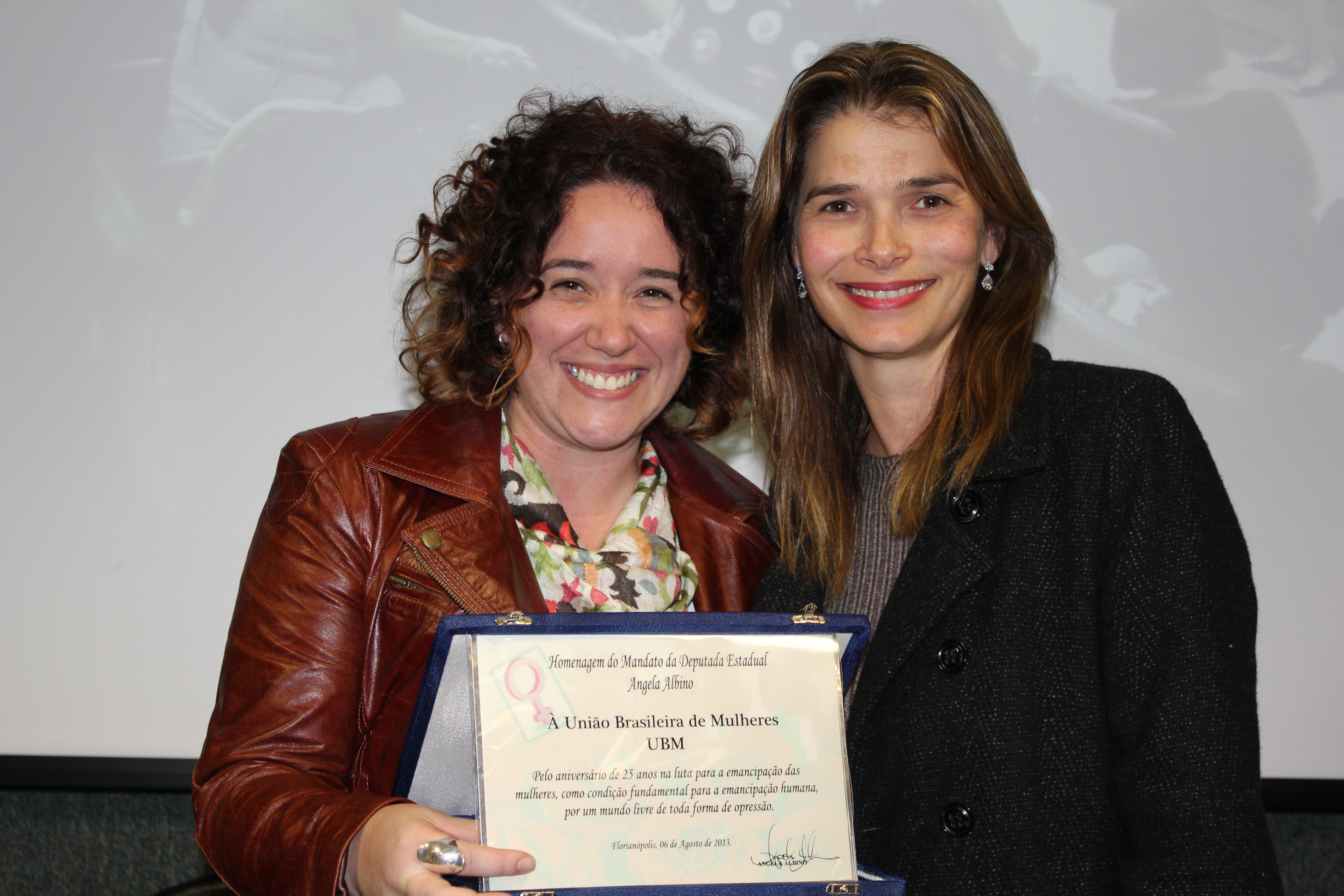 Comemoração dos 25 anos da União Brasileira de Mulheres (UBM). Foto: Solon Soares