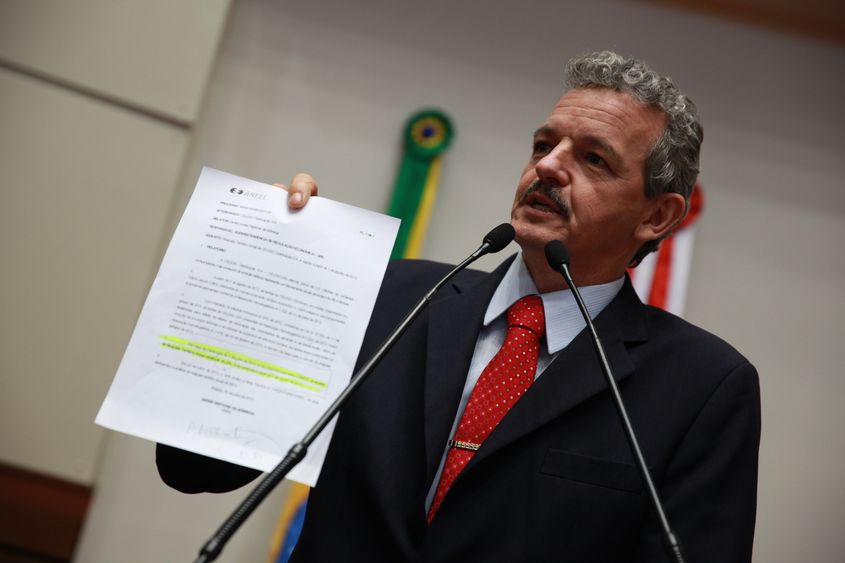 Sessão Ordinária - Plenário Osni Régis - Deputado: Dirceu Dresch (PT) - Foto: Lucas Gabriel Diniz