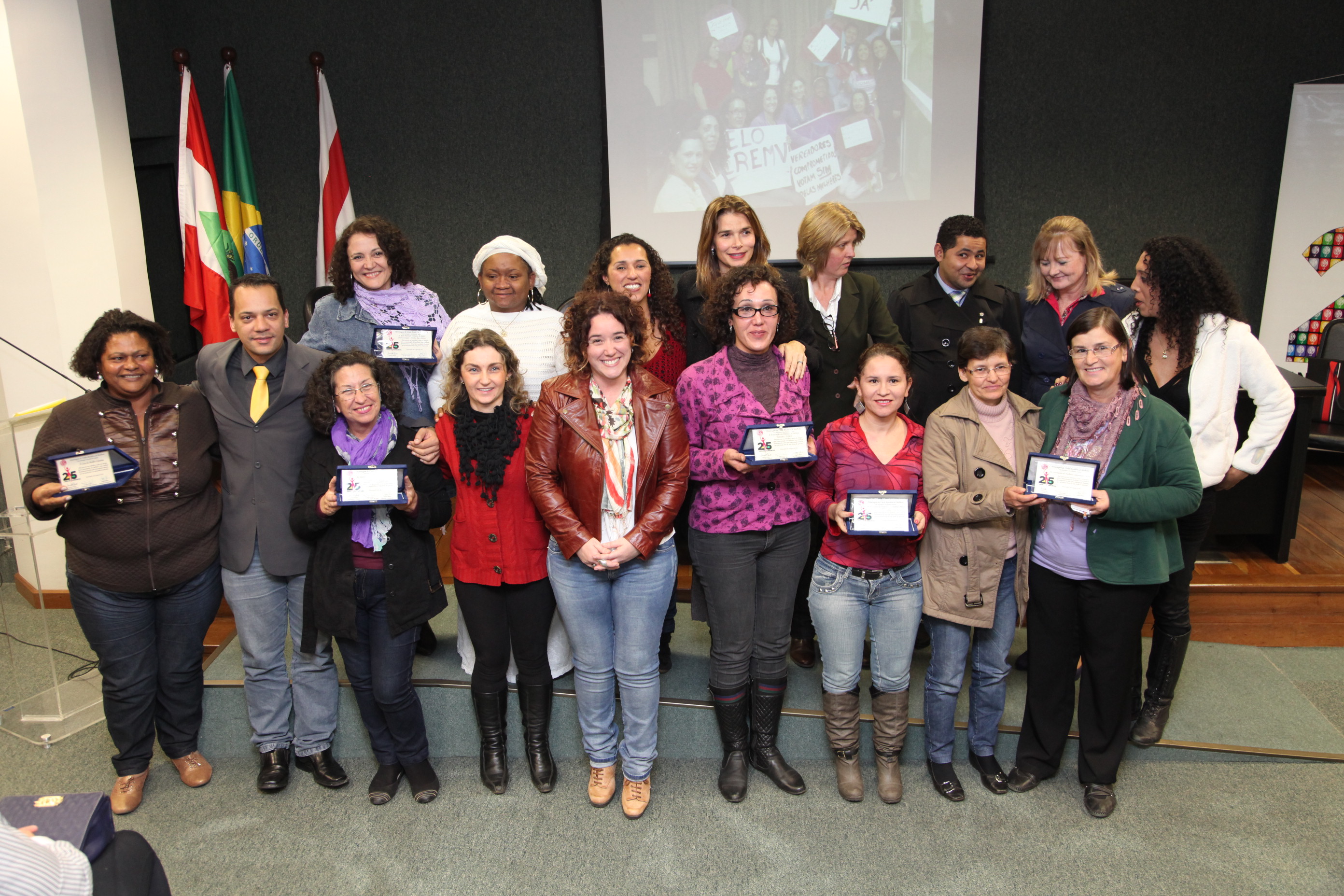 Homenagem aos 25 anos de Fundação da UBM - União Brasileira de Mulheres