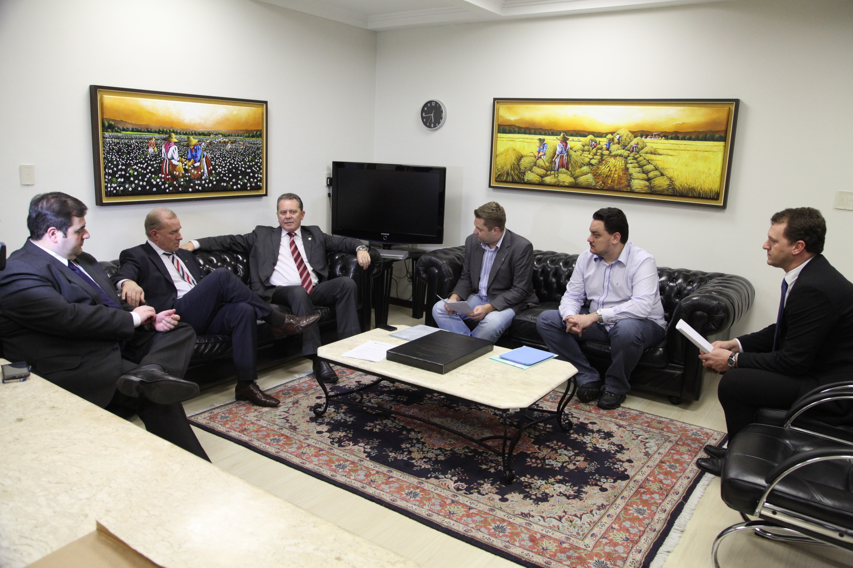 Visita do Coordenador da Juventude do Gabinete do Governo - Alan Alfredo Schöninger