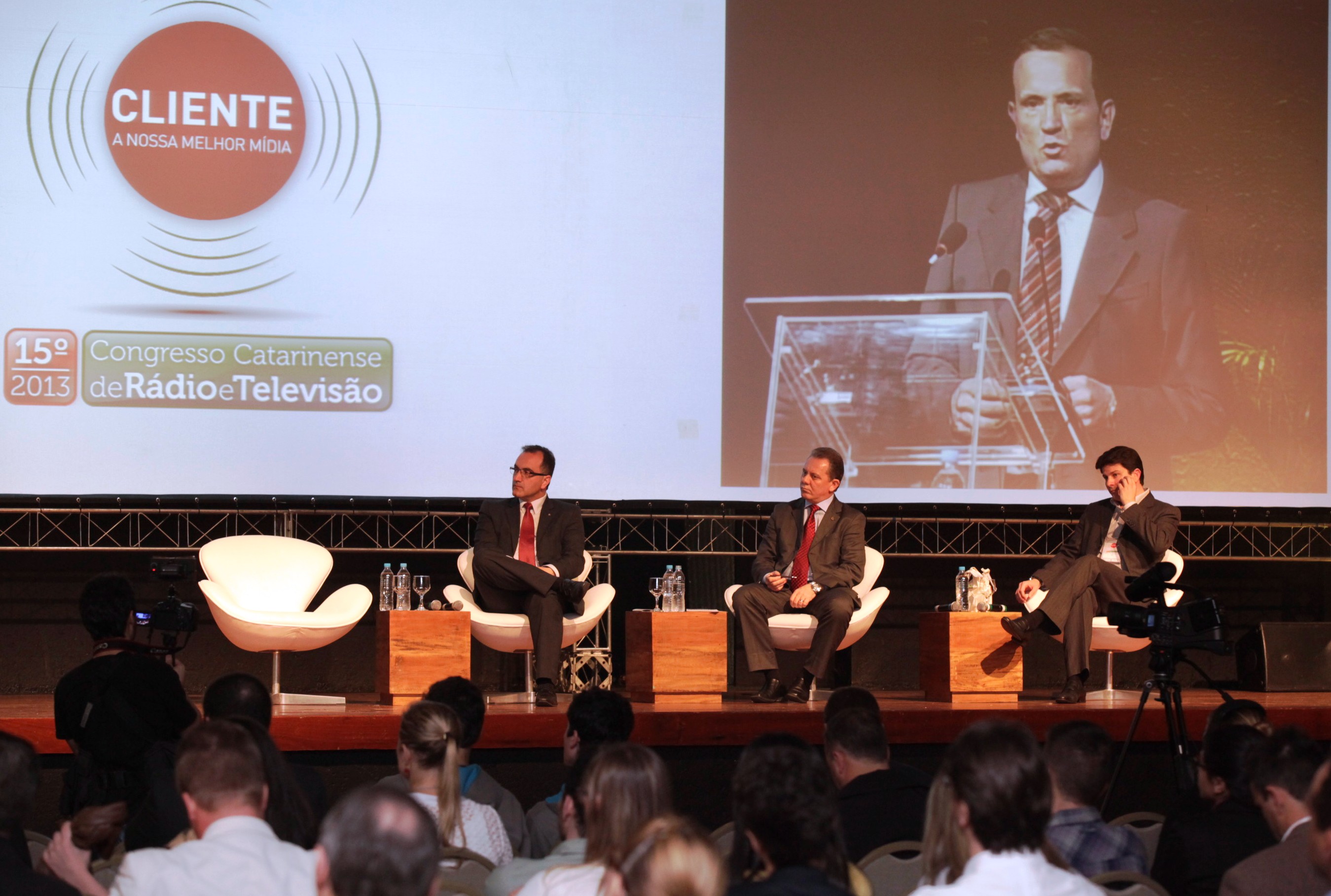 15º Congresso ACAERT    Palestra com o jornalista  Roberto Cabrini     Foto  Carlos Kilian