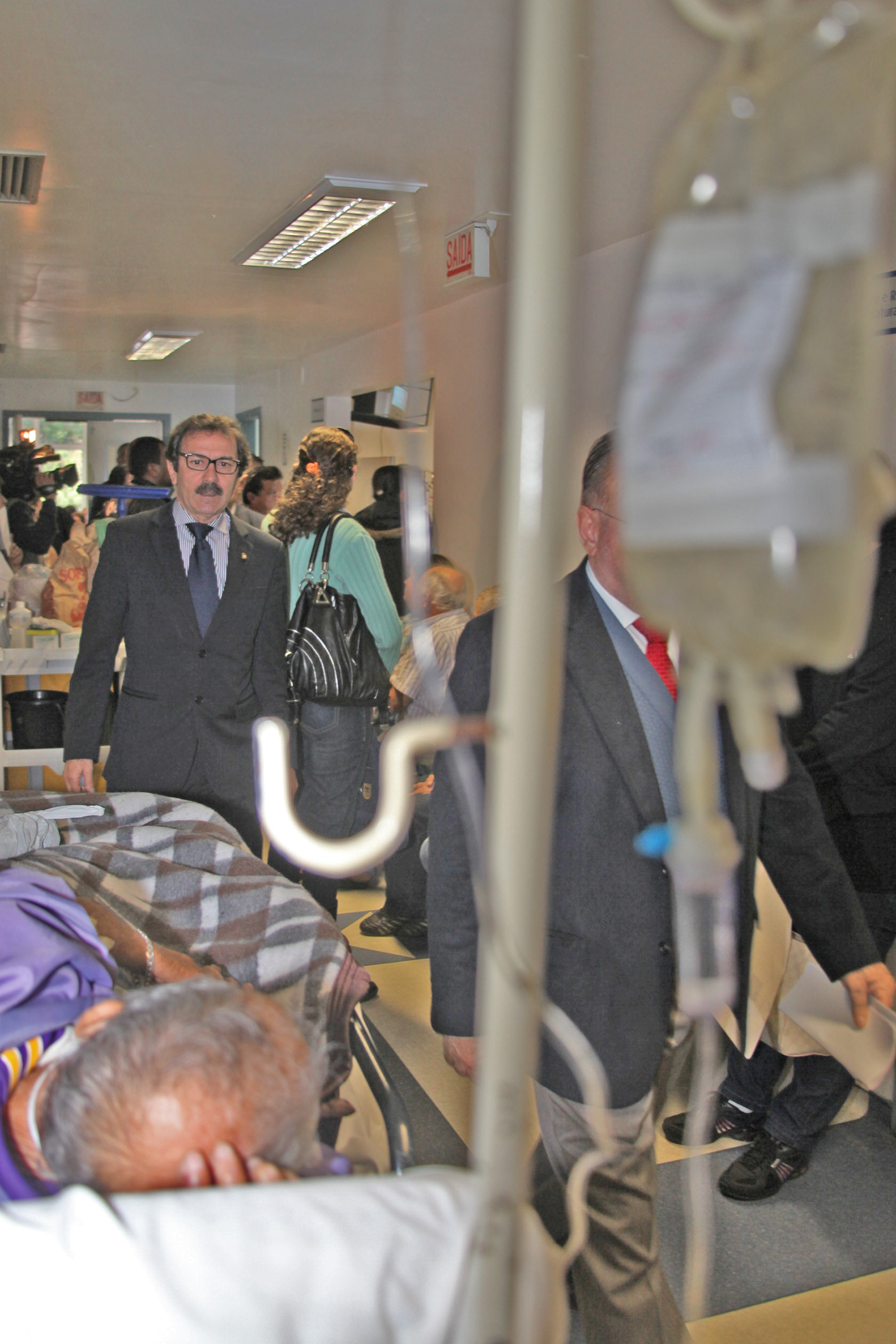 Deputados da Comissão de Saúde fazem vistoria no Hospital Regional. Foto: Fábio Queiroz