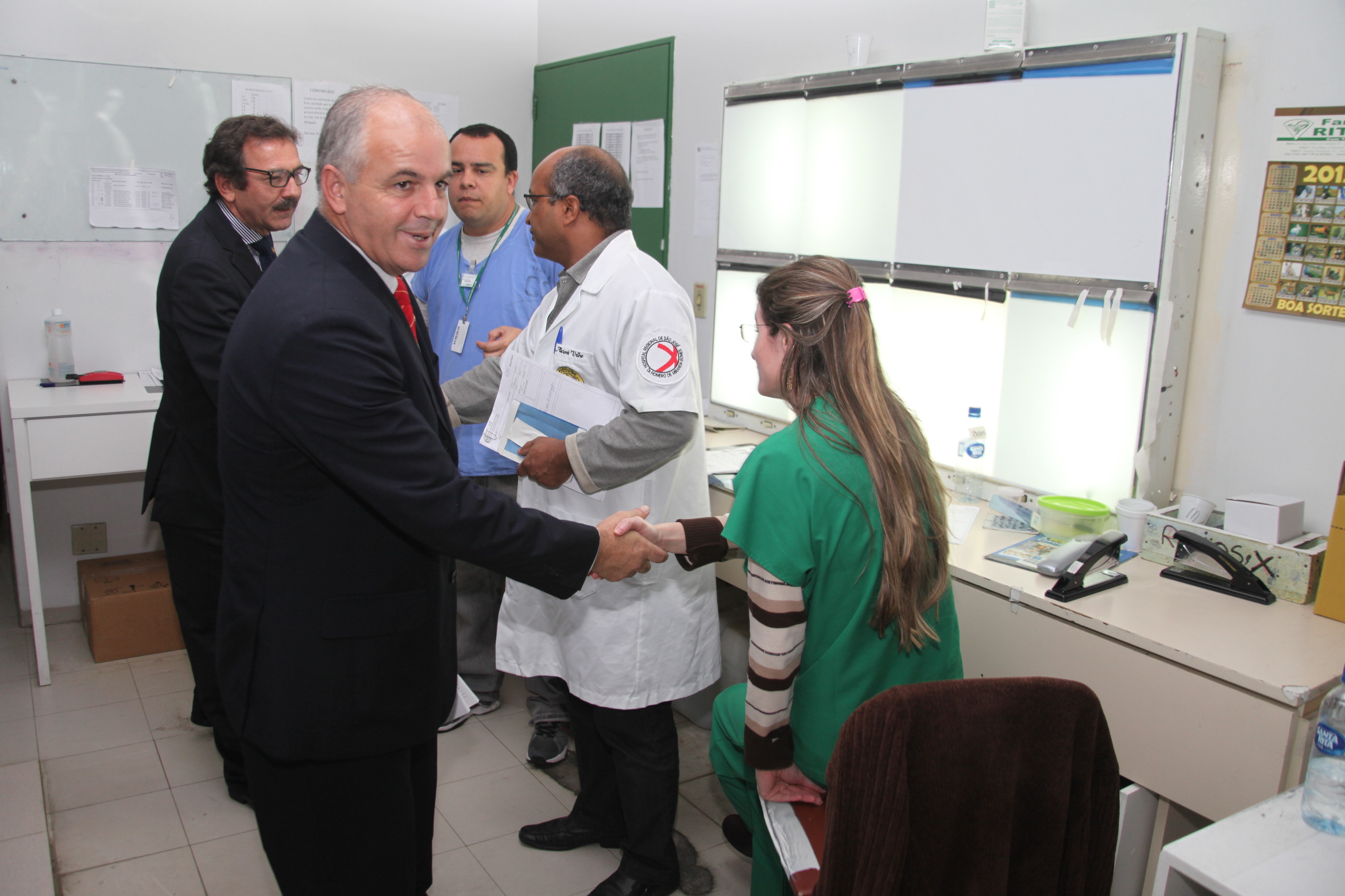 Deputados da Comissão de Saúde fazem vistoria no Hospital Regional. Foto: Fábio Queiroz