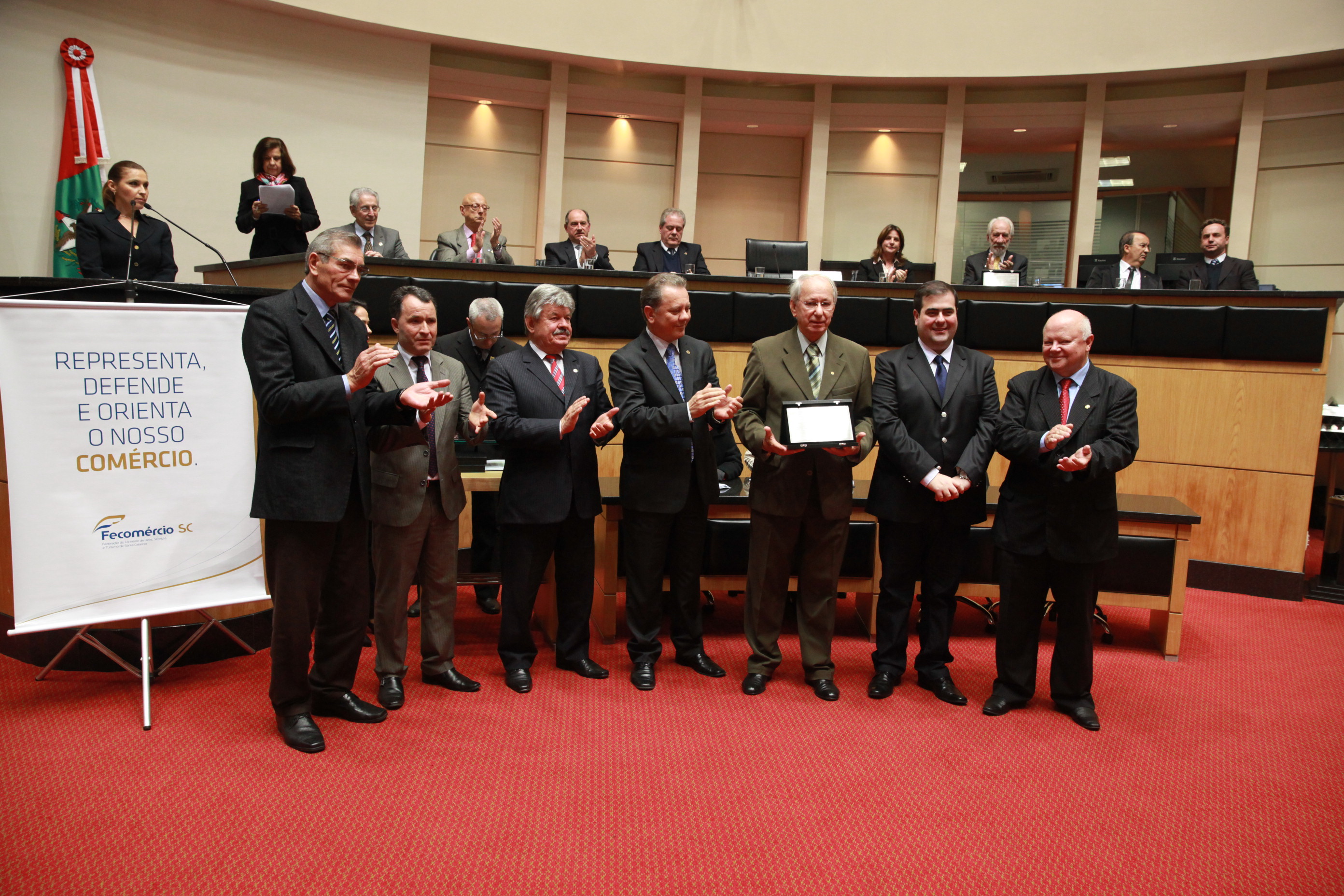 Homenagem Fecomércio - Foto: Lucas Gabriel Diniz