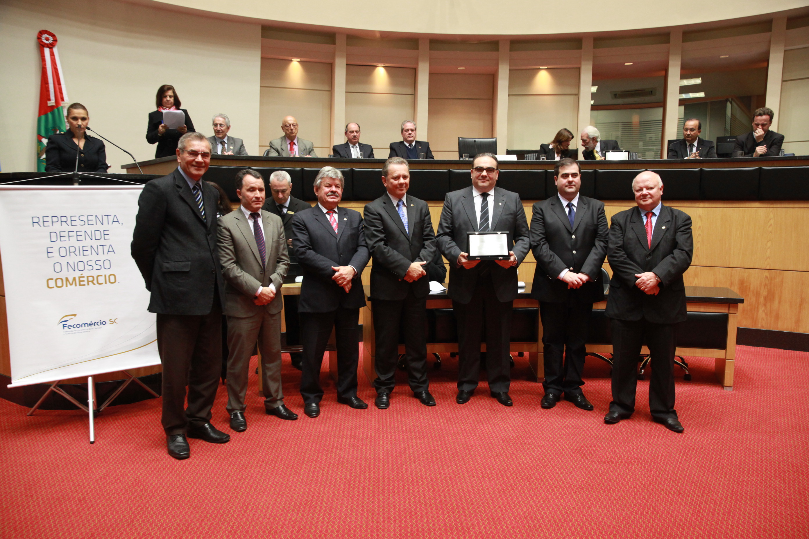 Homenagem Fecomércio - Foto: Lucas Gabriel Diniz