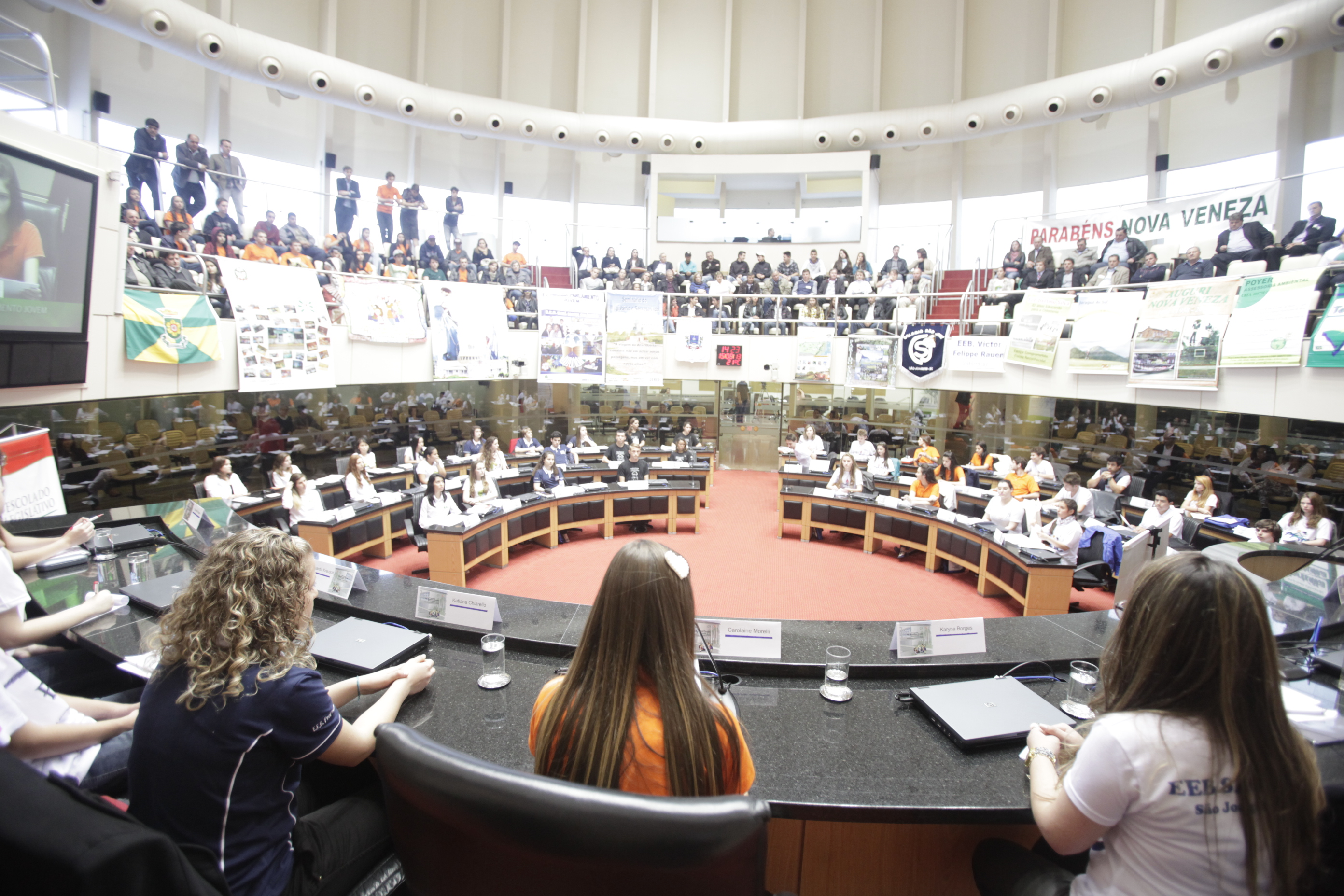 15ª Edição do Programa Parlamento Jovem - Fotos: Carlos Kilian