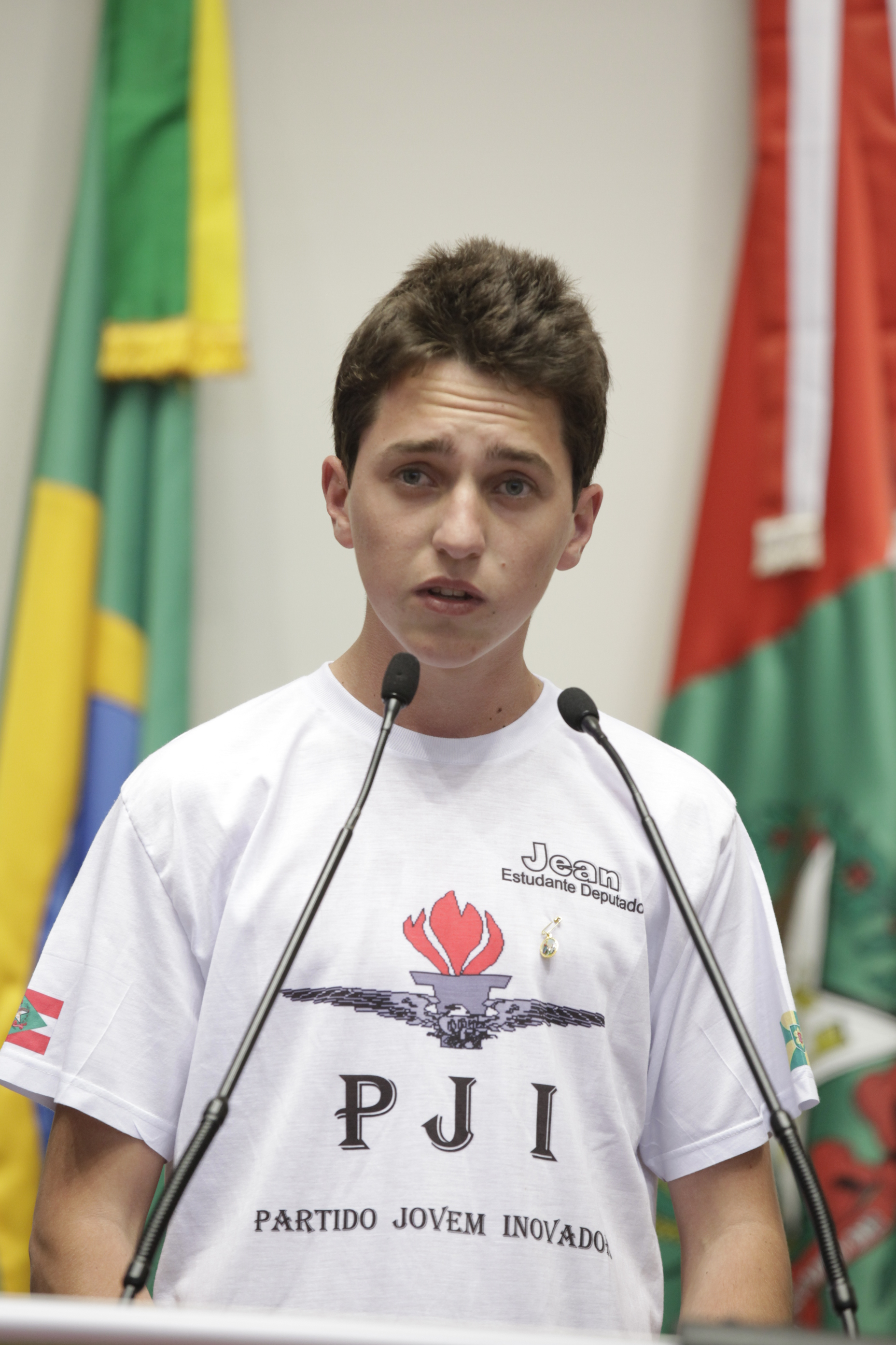 15ª Edição do Programa Parlamento Jovem - Jean Knies - Fotos: Carlos Kilian