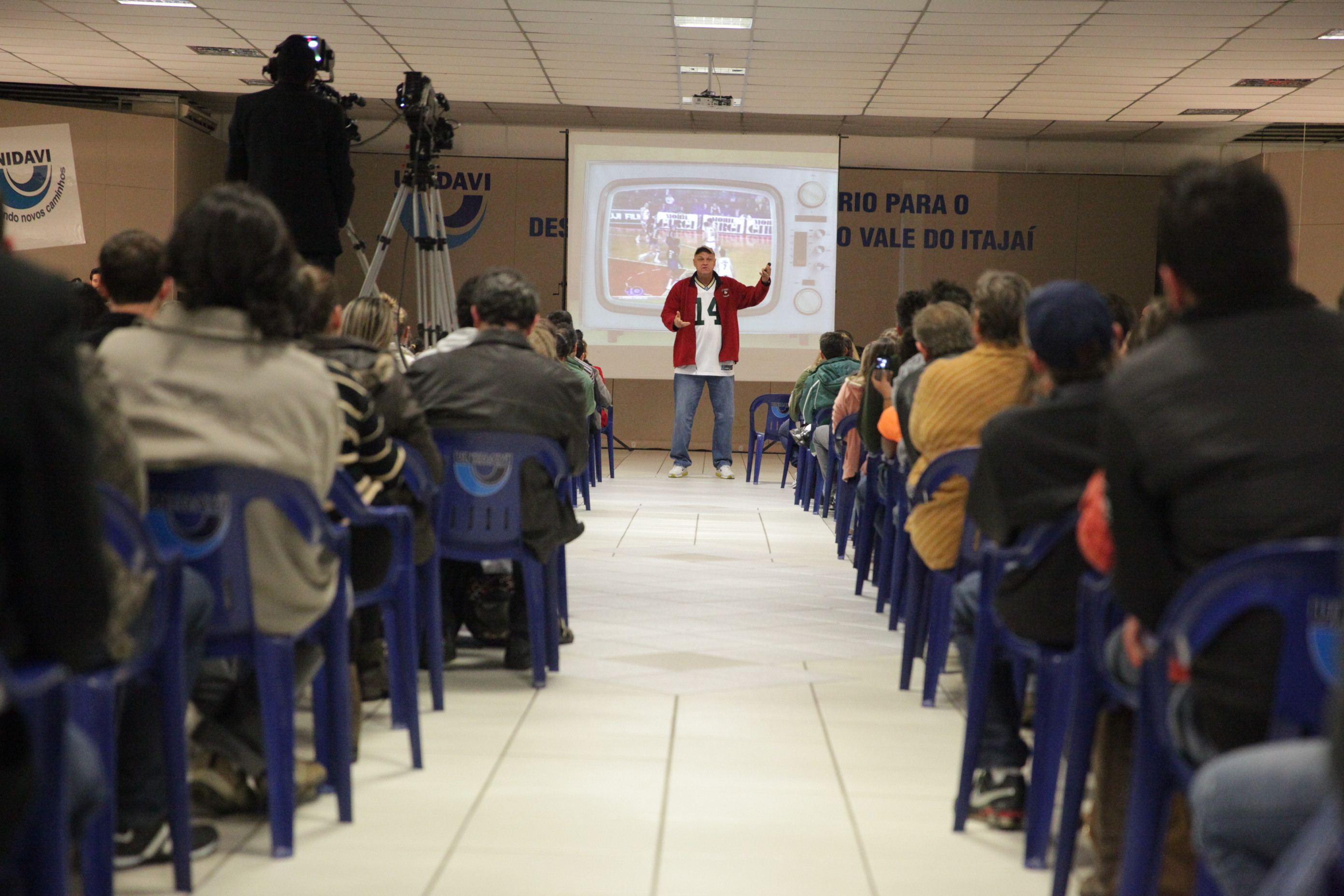 Encontros com a Assembleia - Palestra com Oscar Schmidt - Foto: Lucas Gabriel Diniz