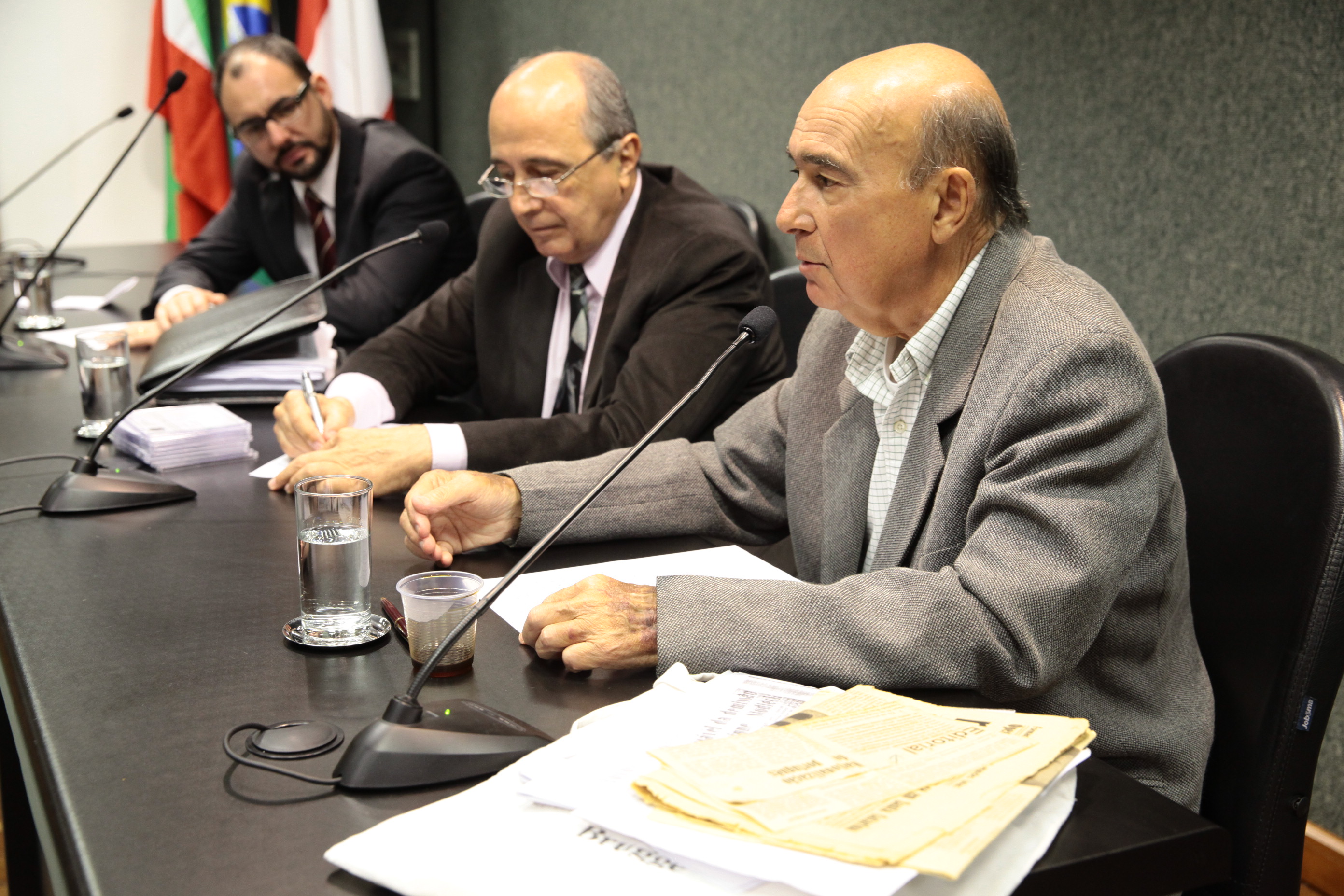 Reunião da Comissão Estadual da Verdade e Justiça Paulo Stuart Wright. Rogério Queiroz. Foto: Miriam Zomer