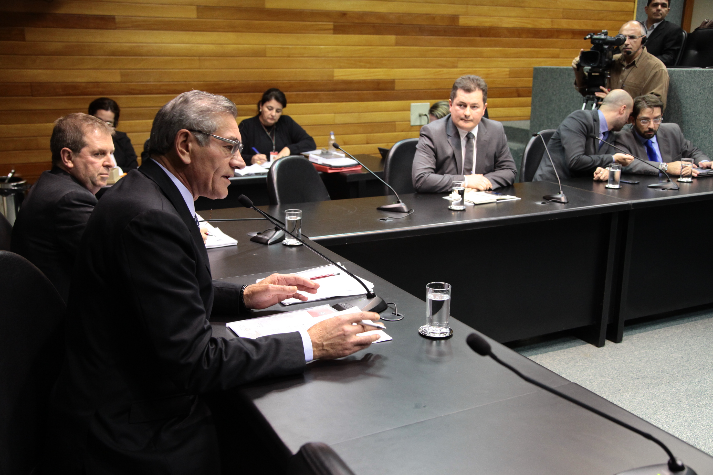 Reunião Ordinária da Comissão Parlamentar de Inquérito da CPI da Telefonia Móvel no Estado de Santa Catarina. Foto: Miriam Zomer