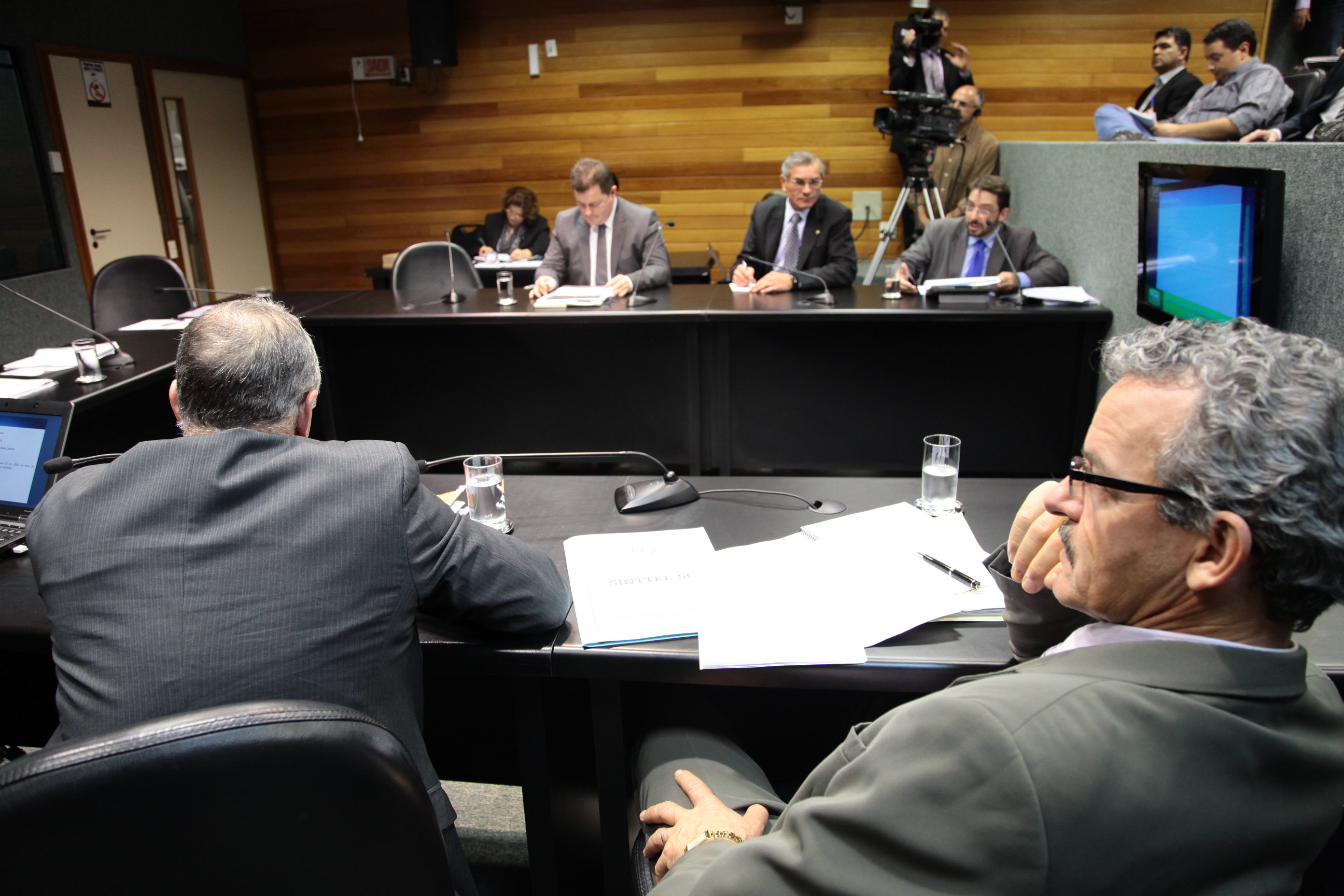 Reunião Ordinária da Comissão Parlamentar de Inquérito da CPI da Telefonia Móvel no Estado de Santa Catarina. Foto: Miriam Zomer