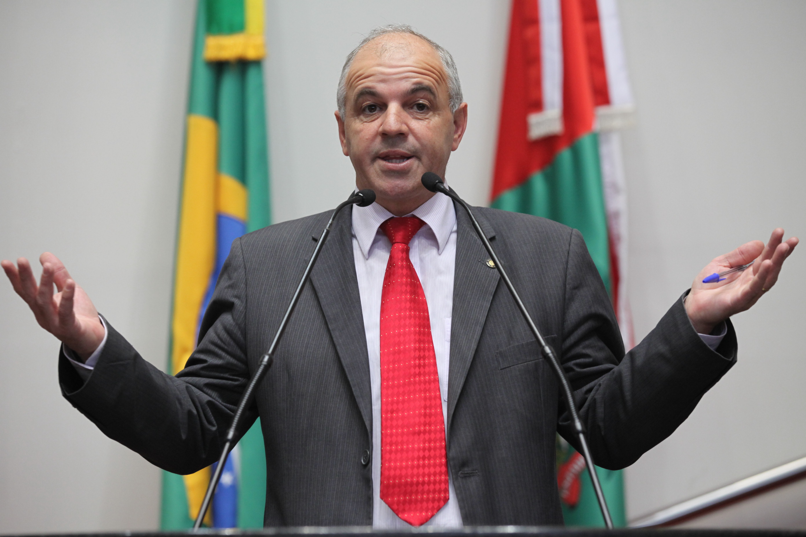 Sessão Ordinária - Plenário Osni Régis. Deputado Sargento Amauri Soares (PDT)