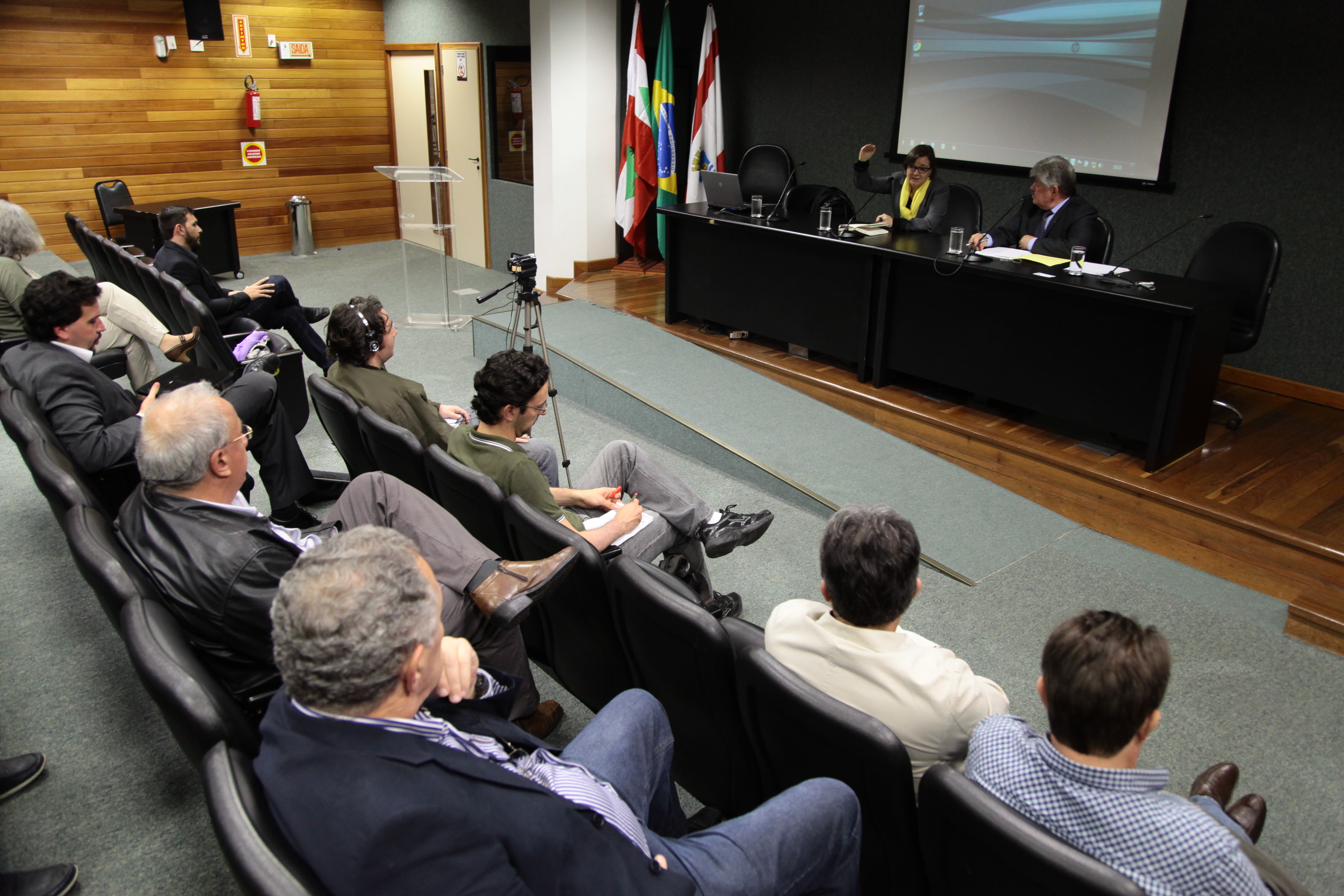 Reunião Ordinária da Comissão de Transportes e Desenvolvimento Urbano, com a presença da palestrante Espanhola Professora Maria Carme Miralles Guasch. Foto: Miriam Zomer